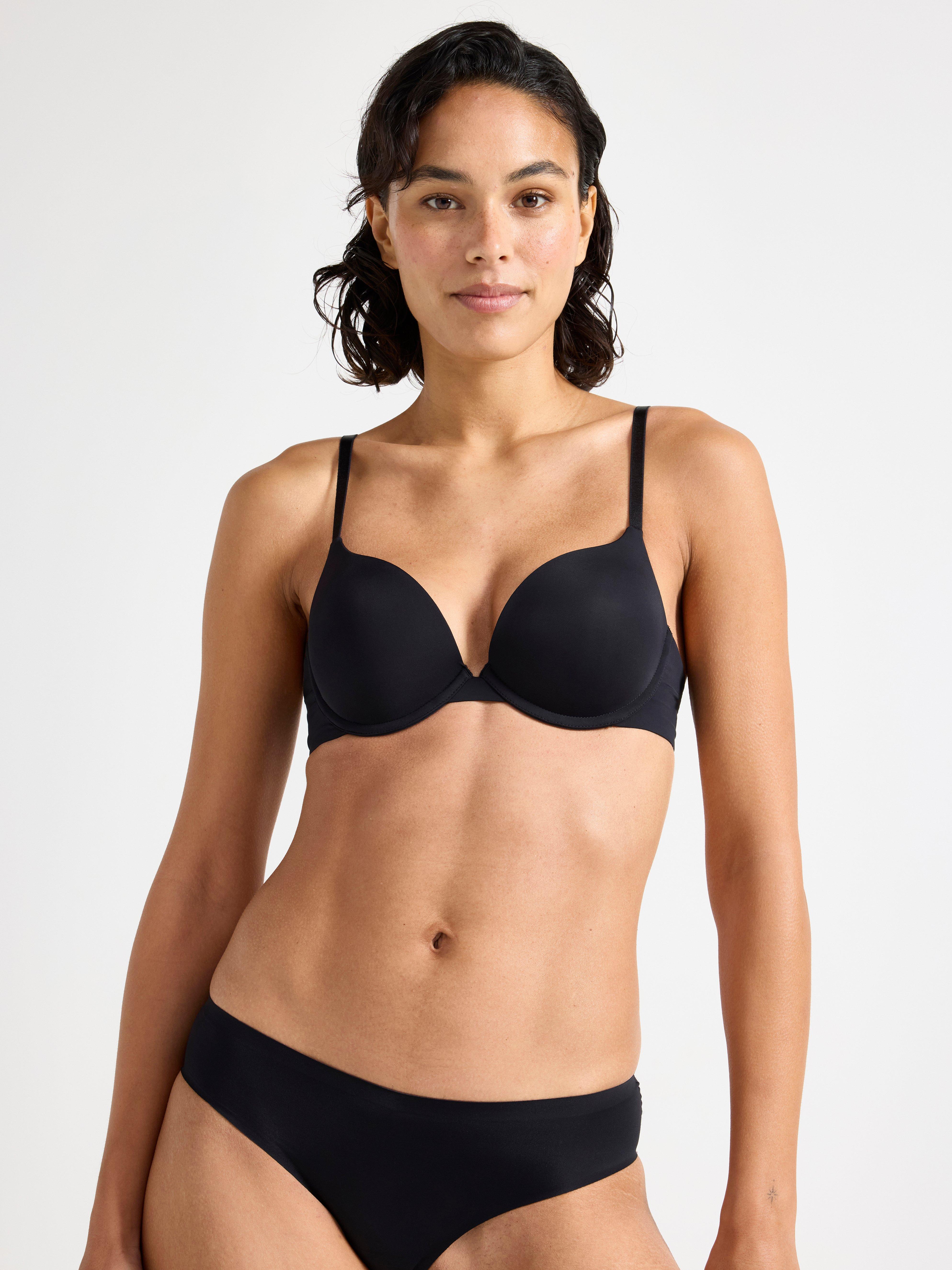 Malva push up-bh - Undertøj - Sort
