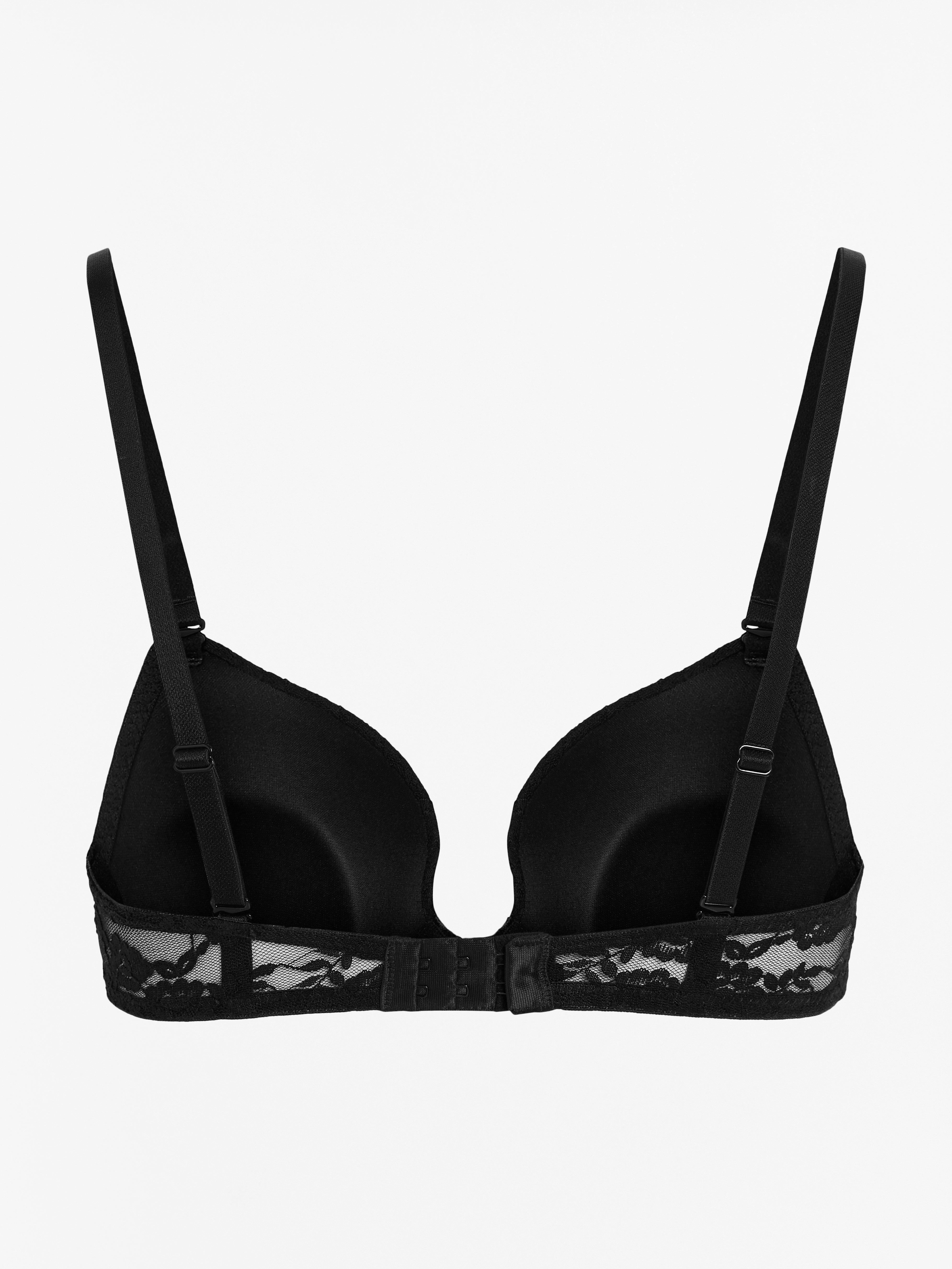 Push Up Bra - Lingerie - Black