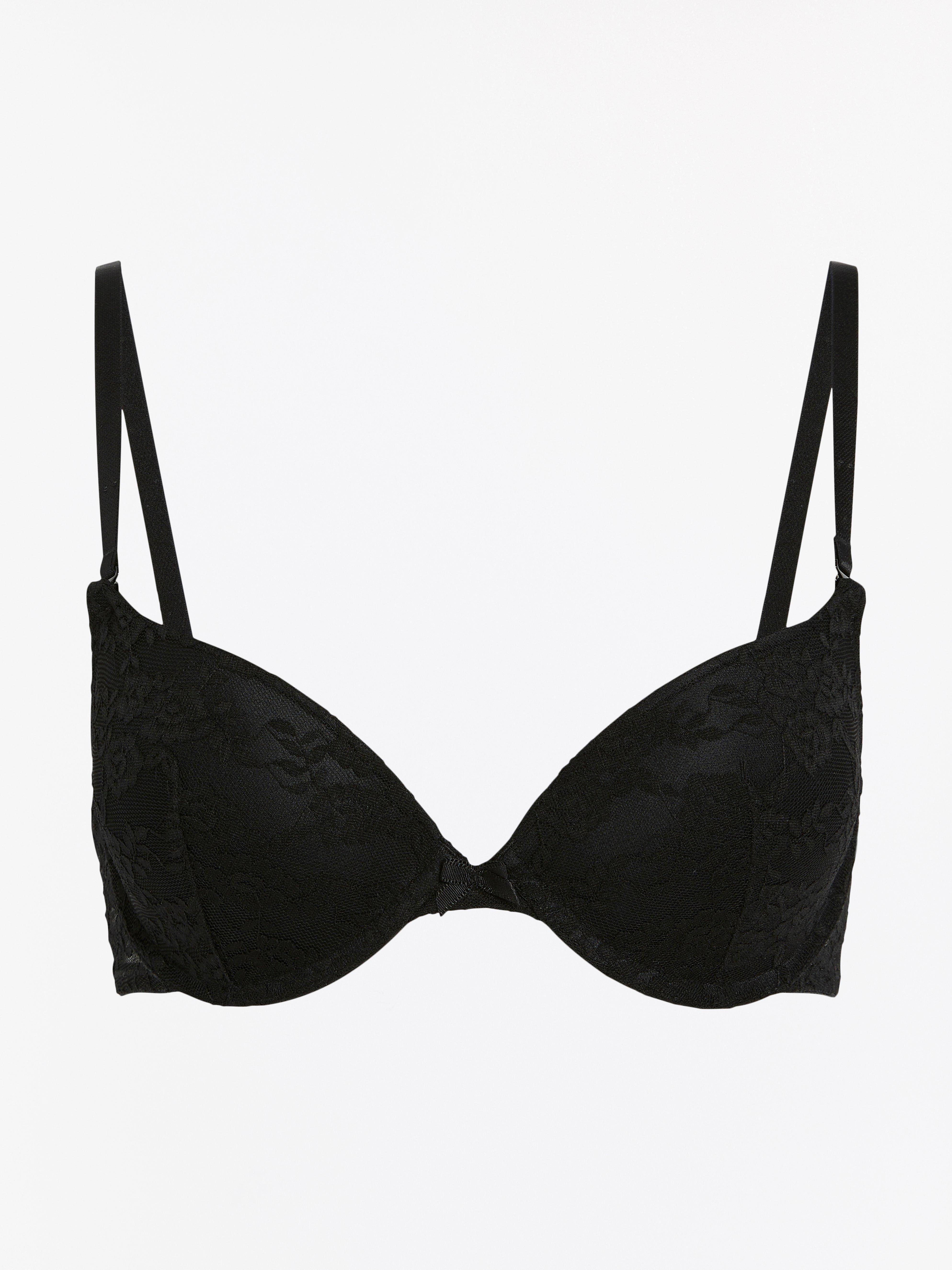 Push Up Bra - Lingerie - Black