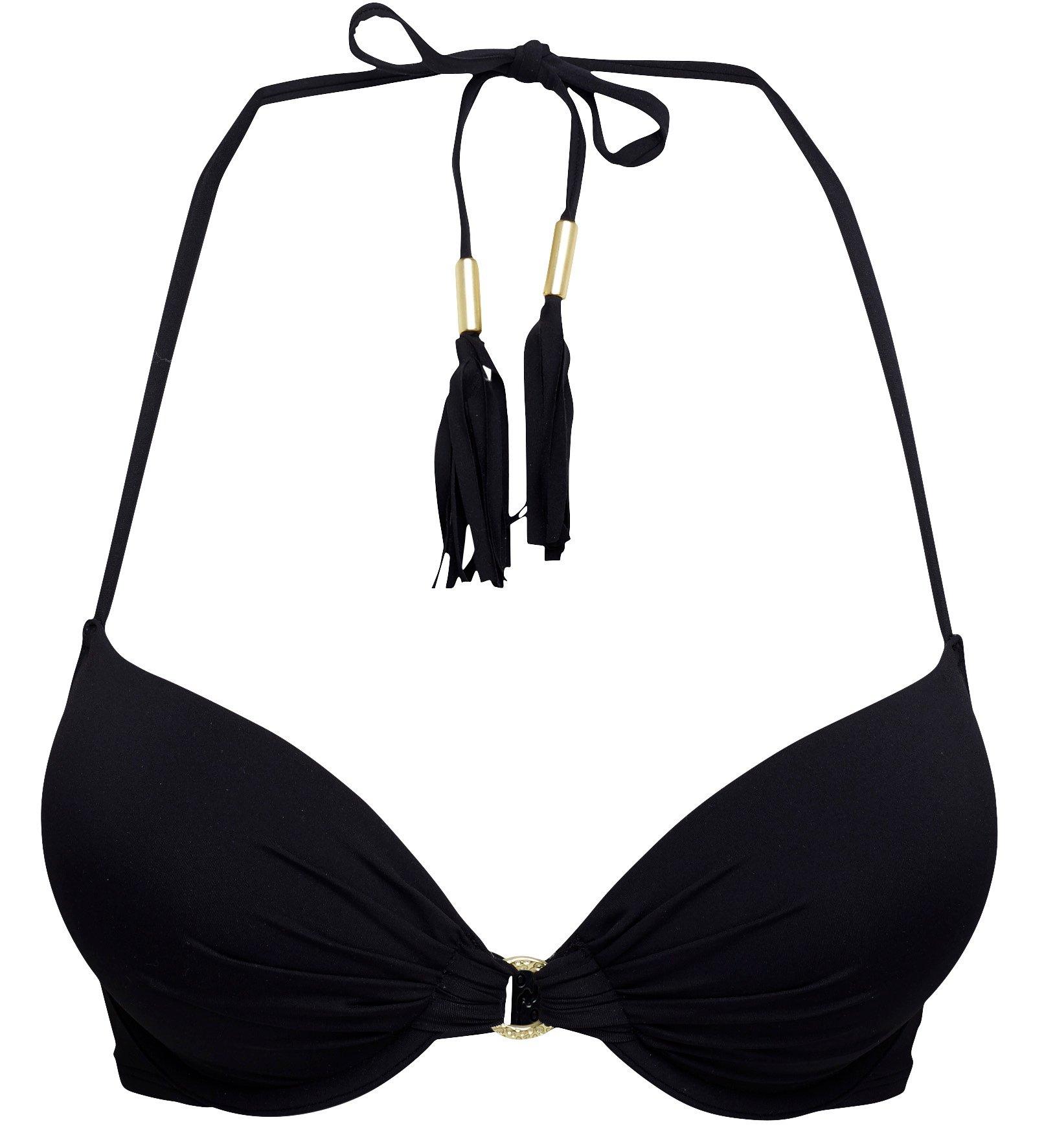 halterneck bikini push up