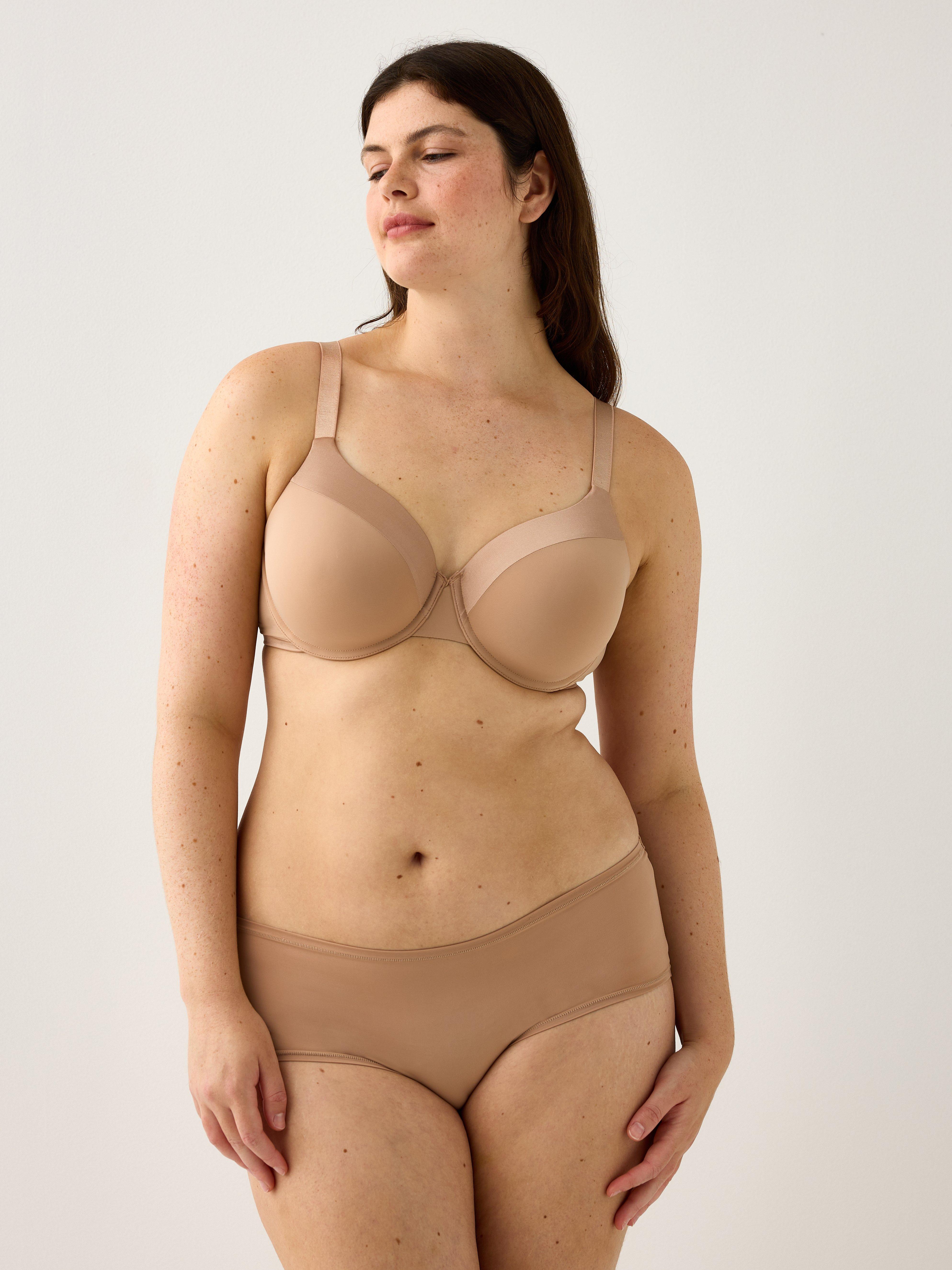 Dahlia T-skjorte-BH - Undertøy - Beige