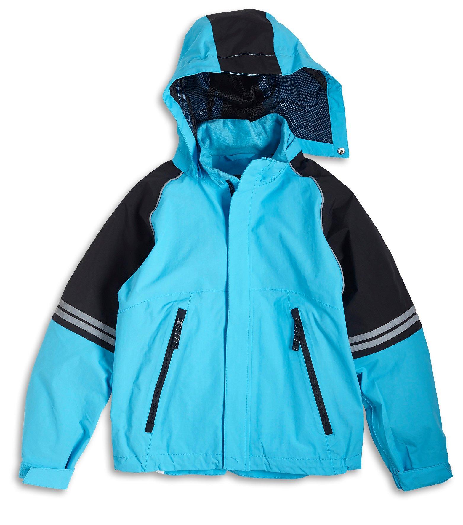 Turquoise clearance rain jacket