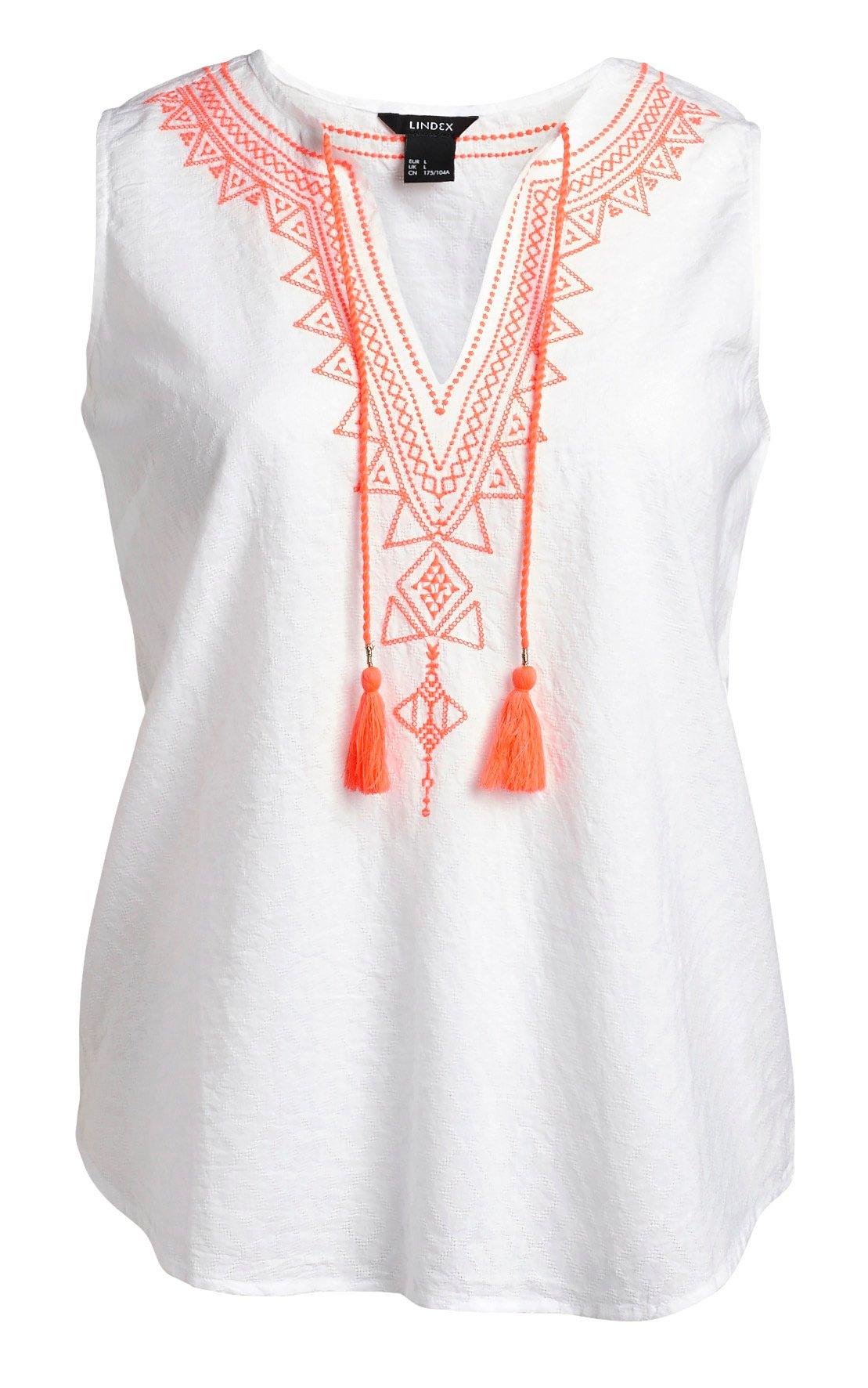 Halenka s výšivkou