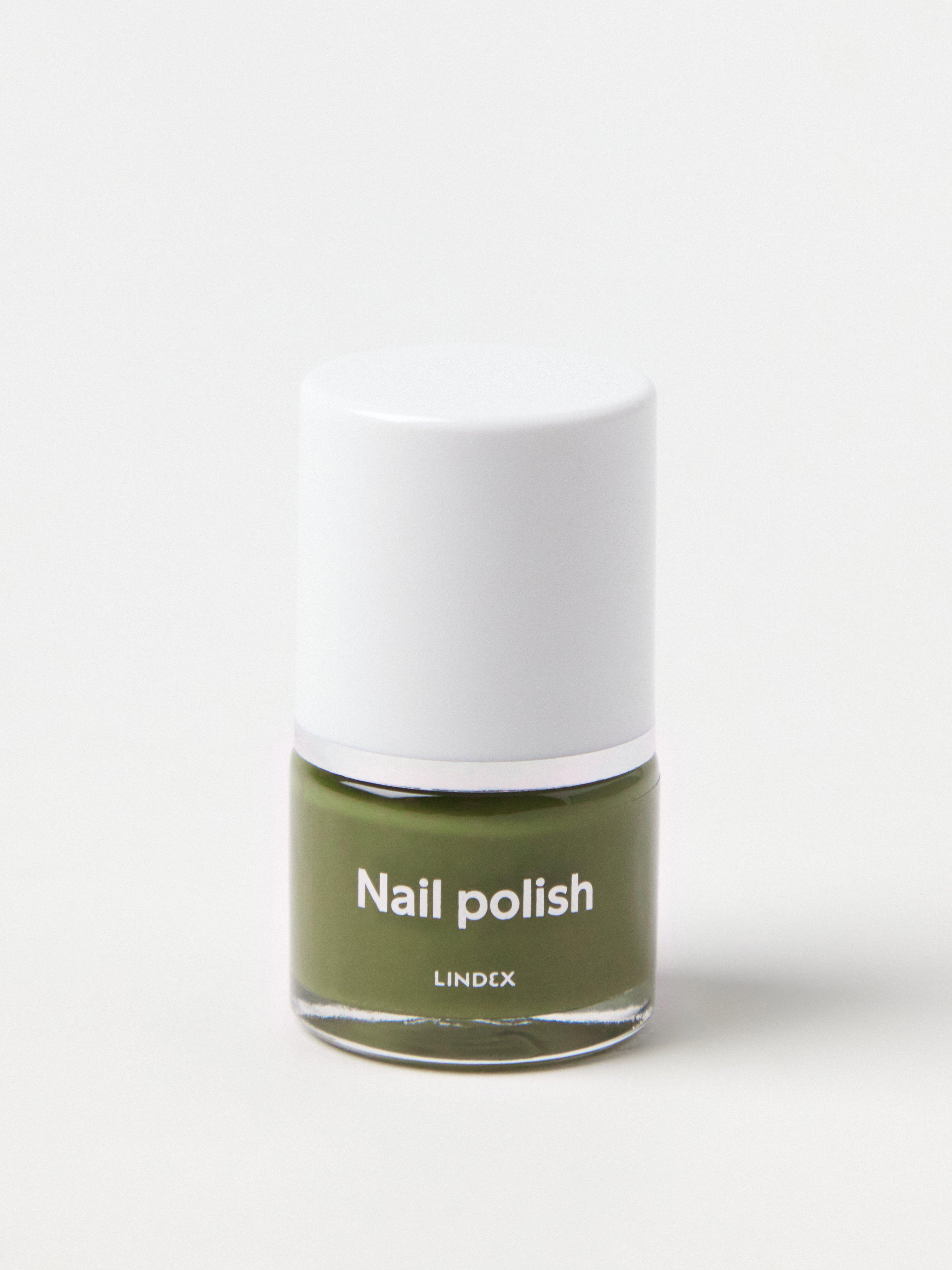Nagellack - Kosmetik - Grön