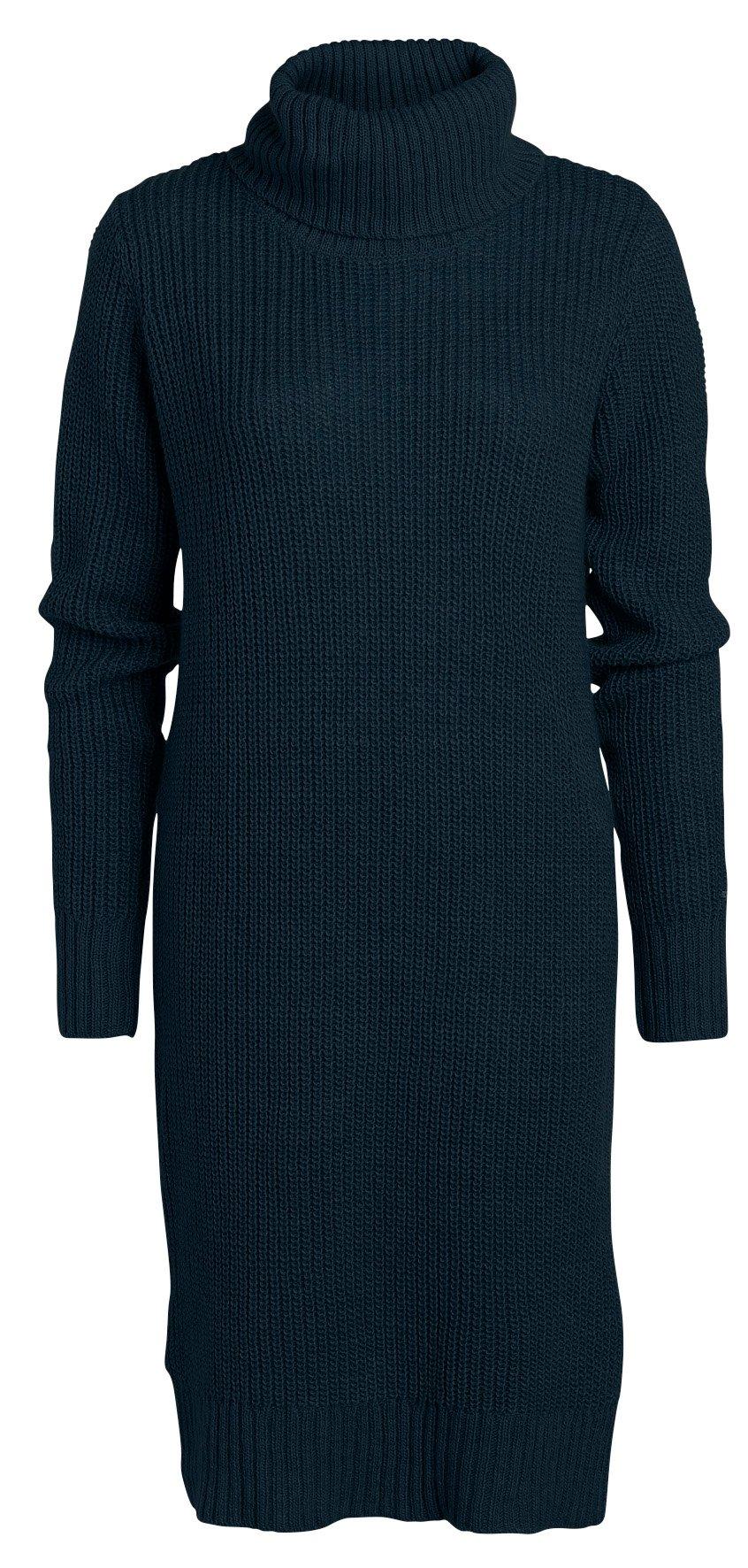 Stickad poloklänning 