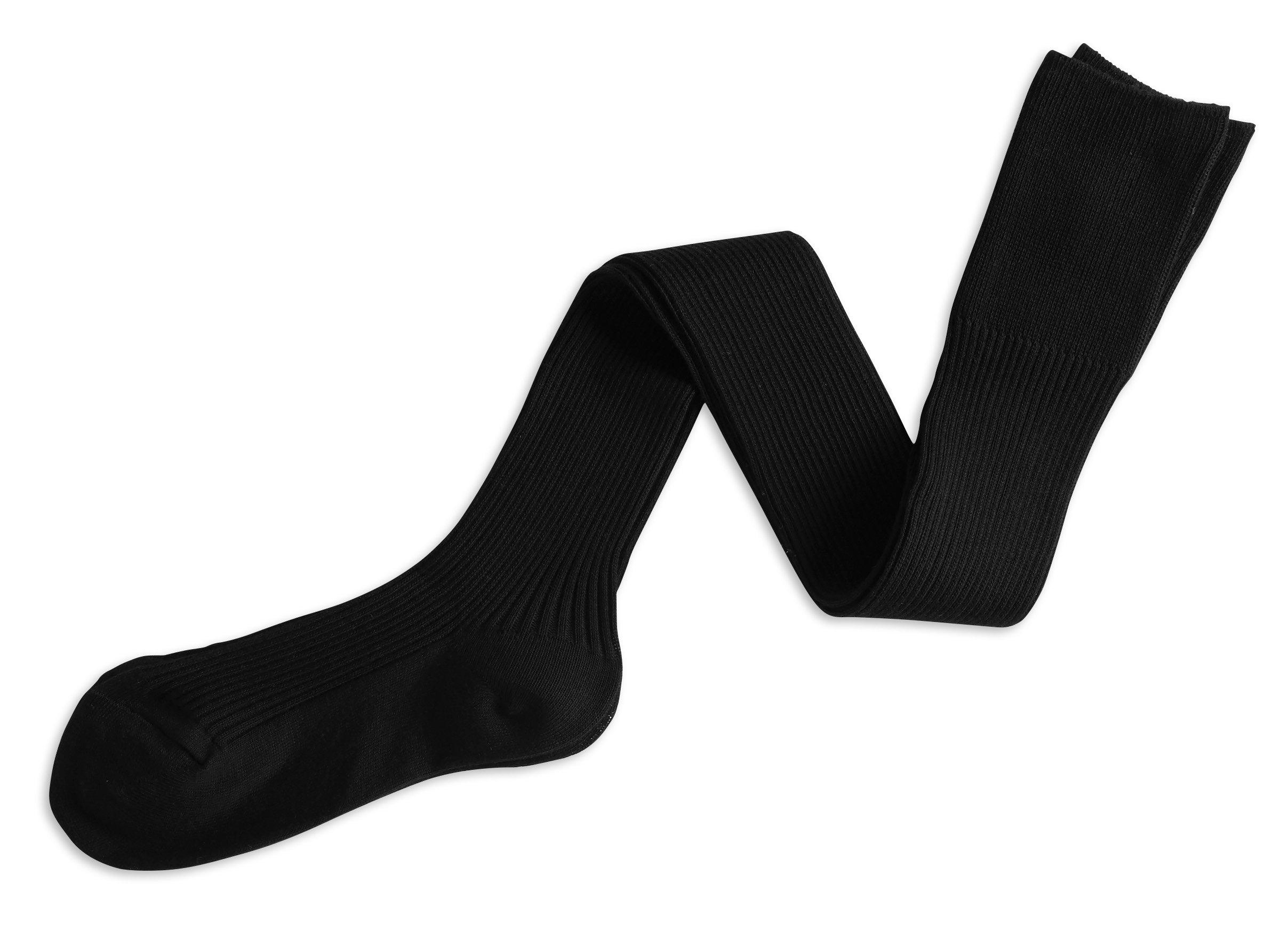 Ribbed Over Knee Socks