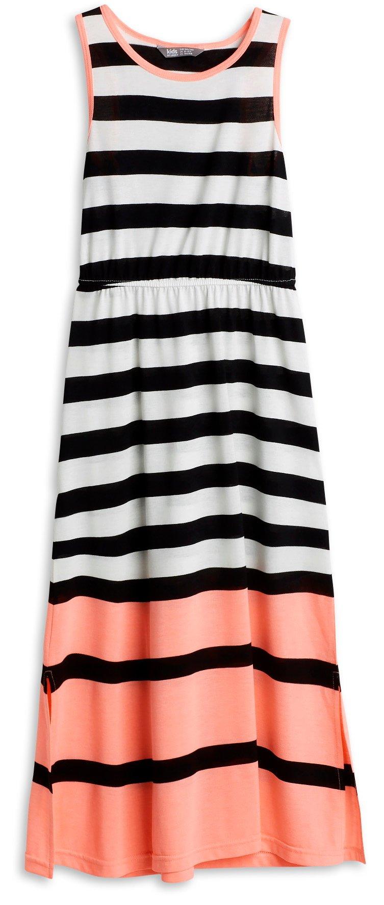 Randig långklänning