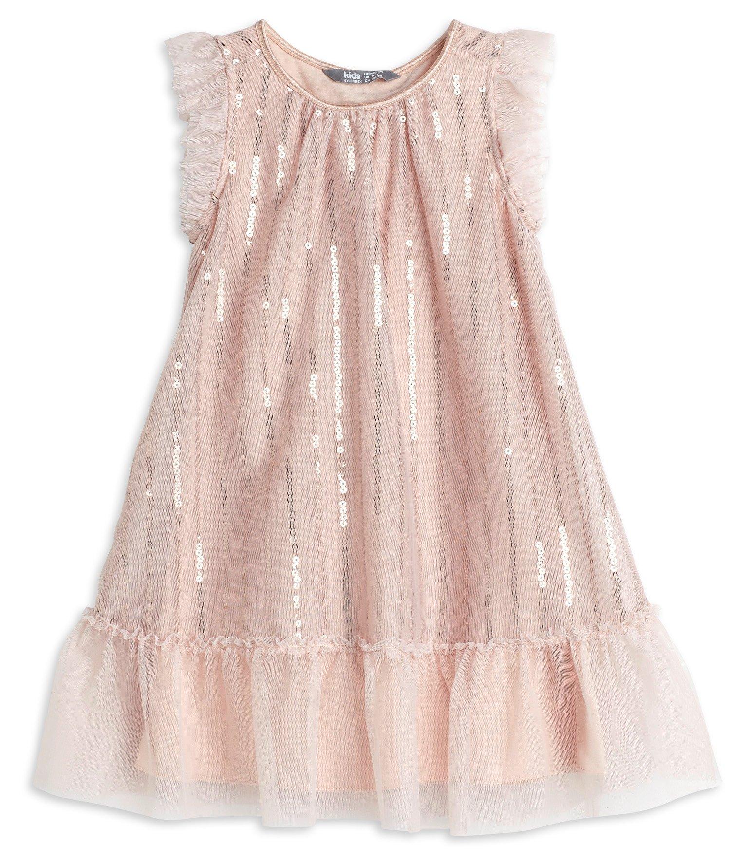 Sequined Tulle Dress