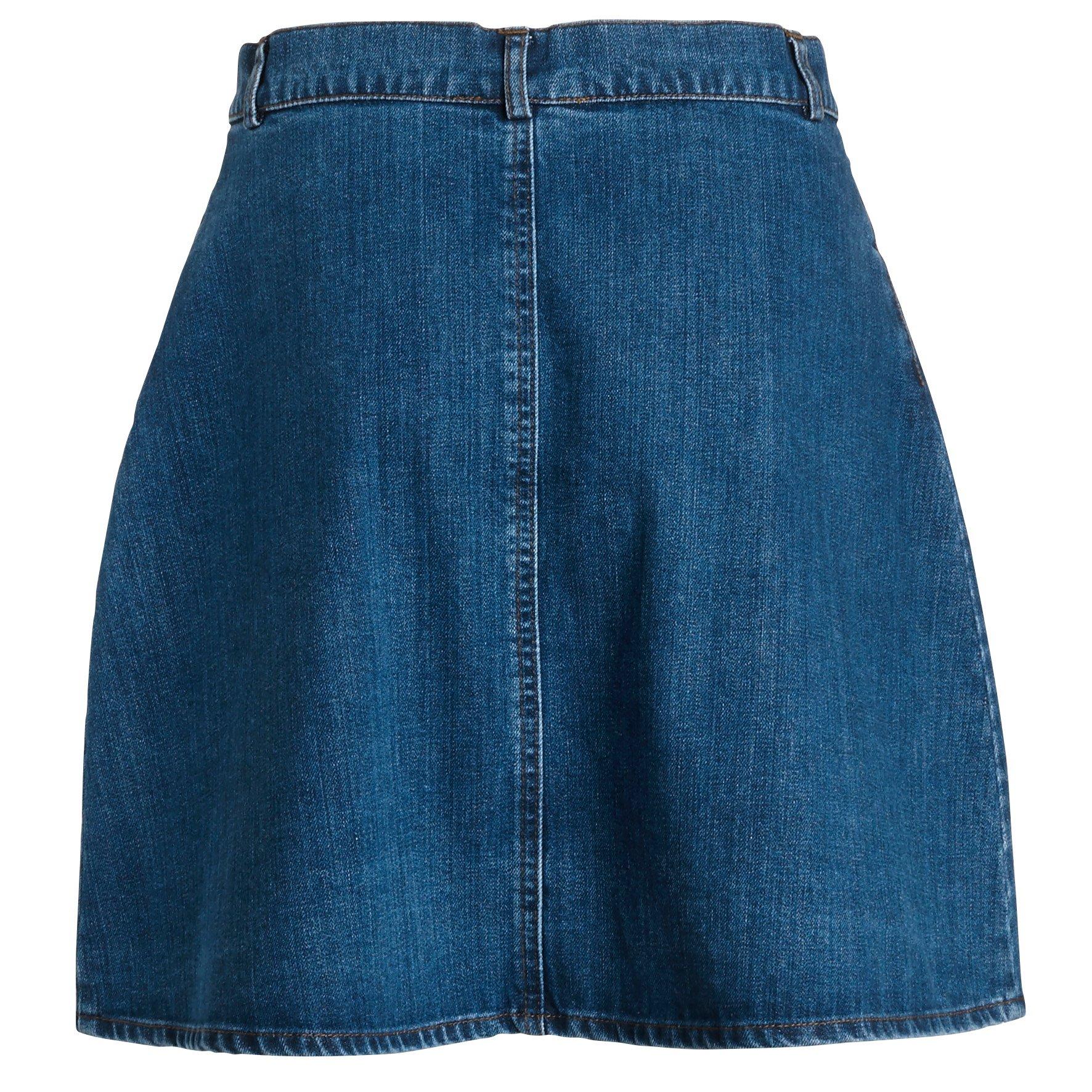 country collection denim skirt