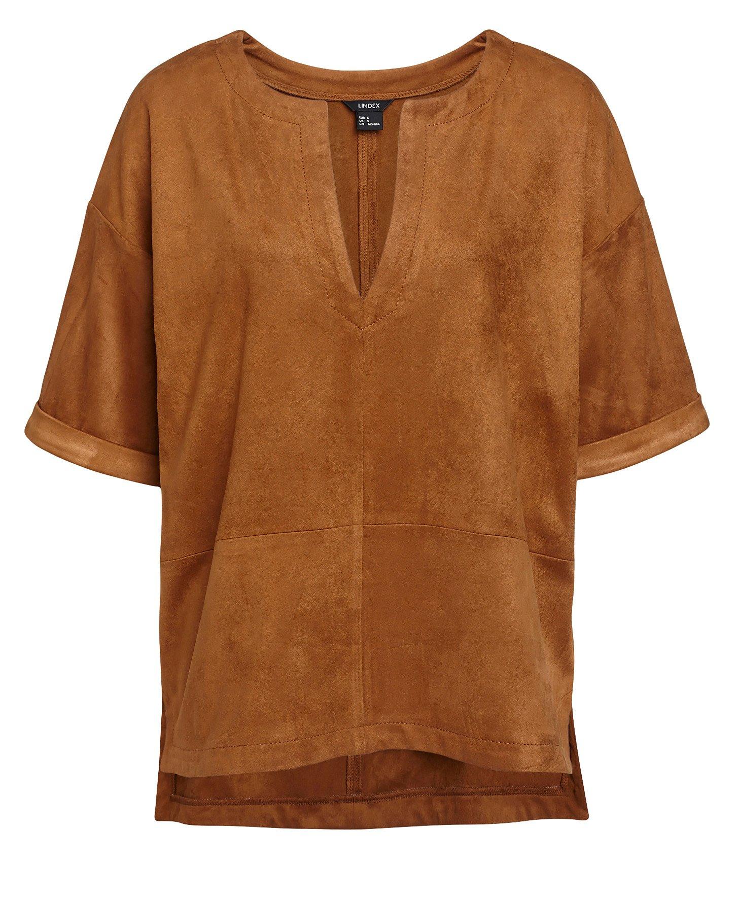 Blus i mockaimitation