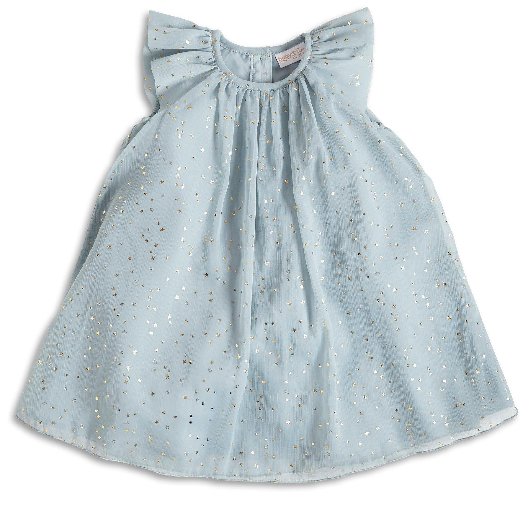 sachin and babi light blue dress Women's High-Low Hem Chiffon Dress - Wild Kuwait