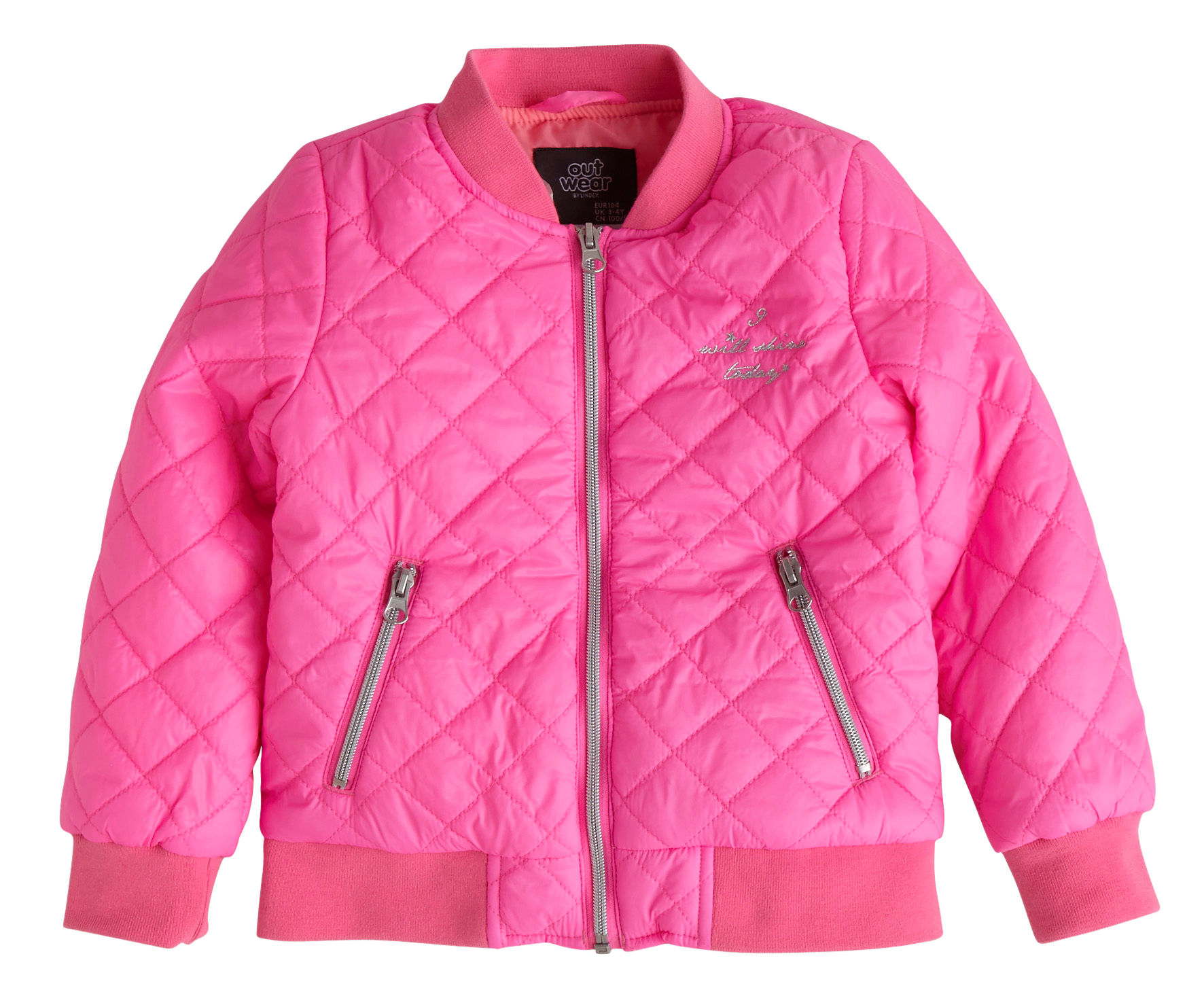 flight jacket neon pink