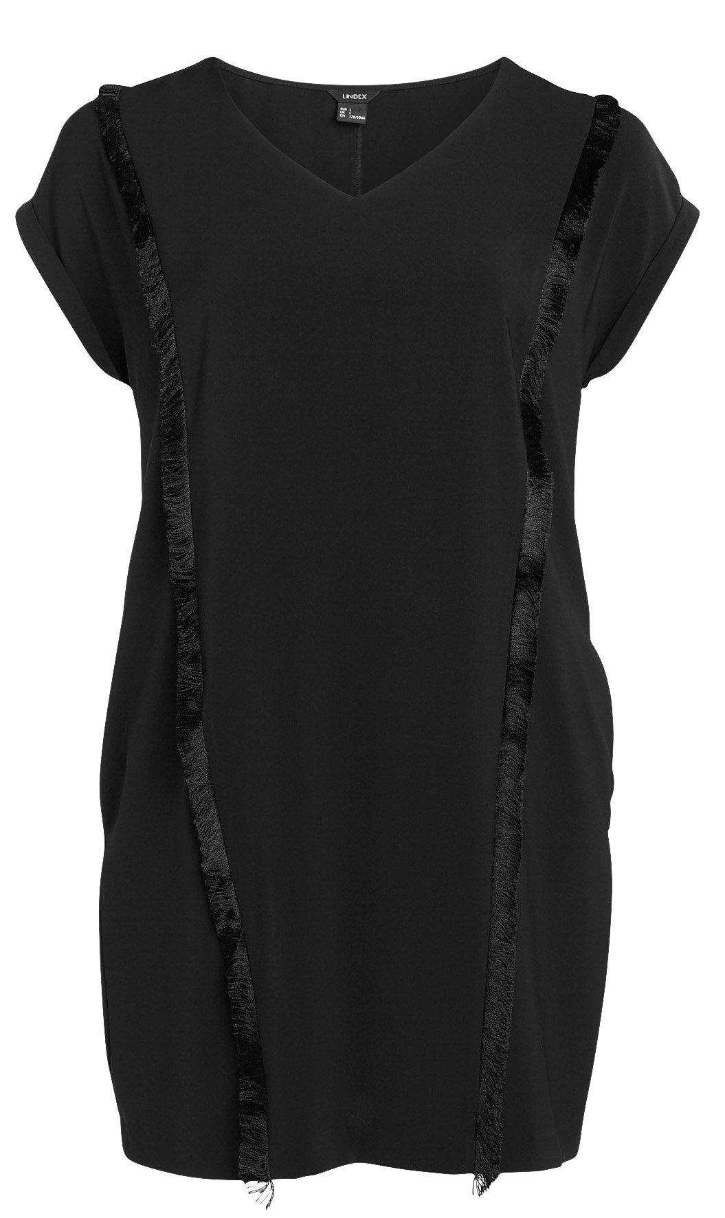 Klänning med fransar