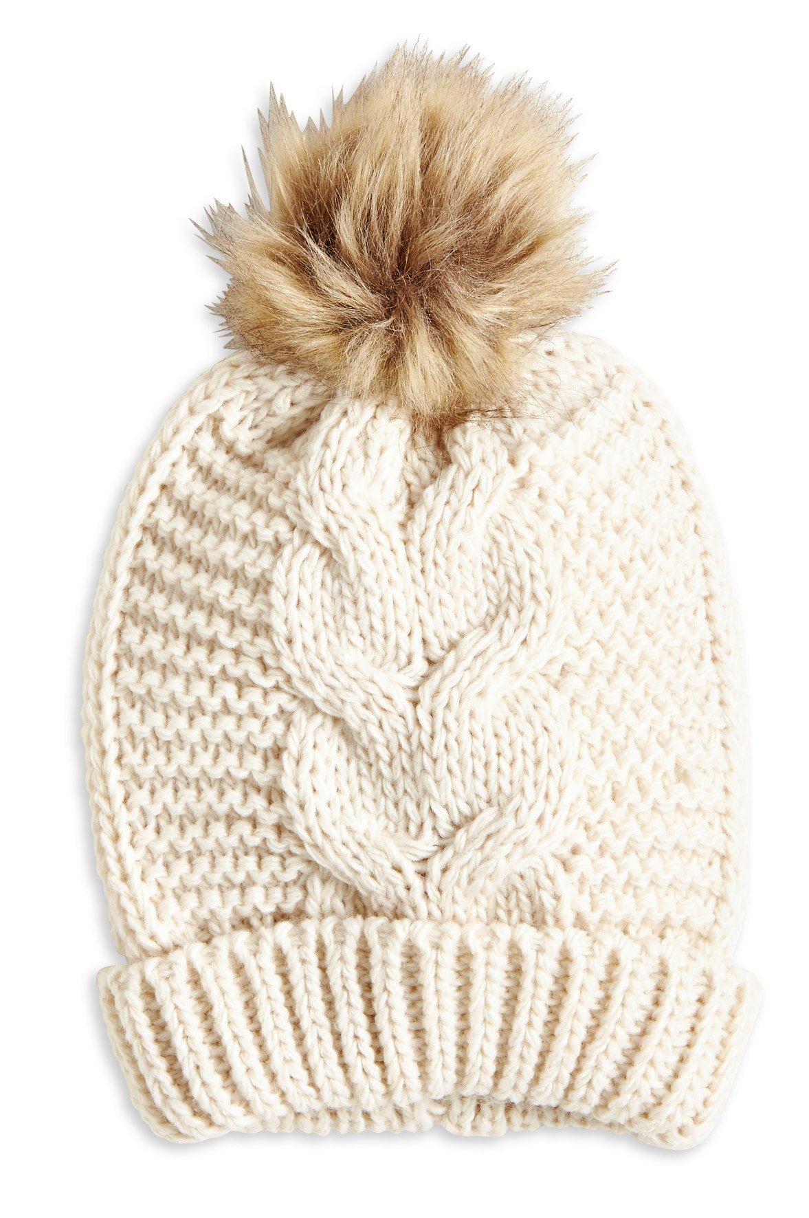 Cable Knit Cap