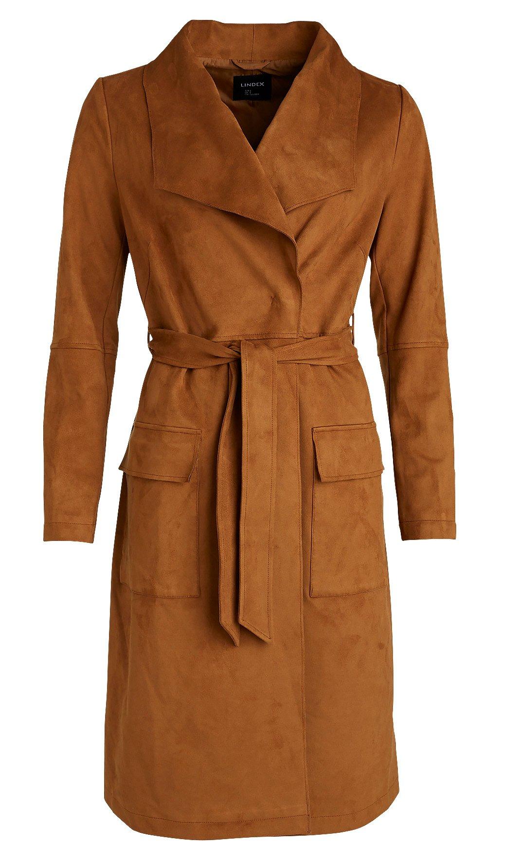 Imitation Suede Coat