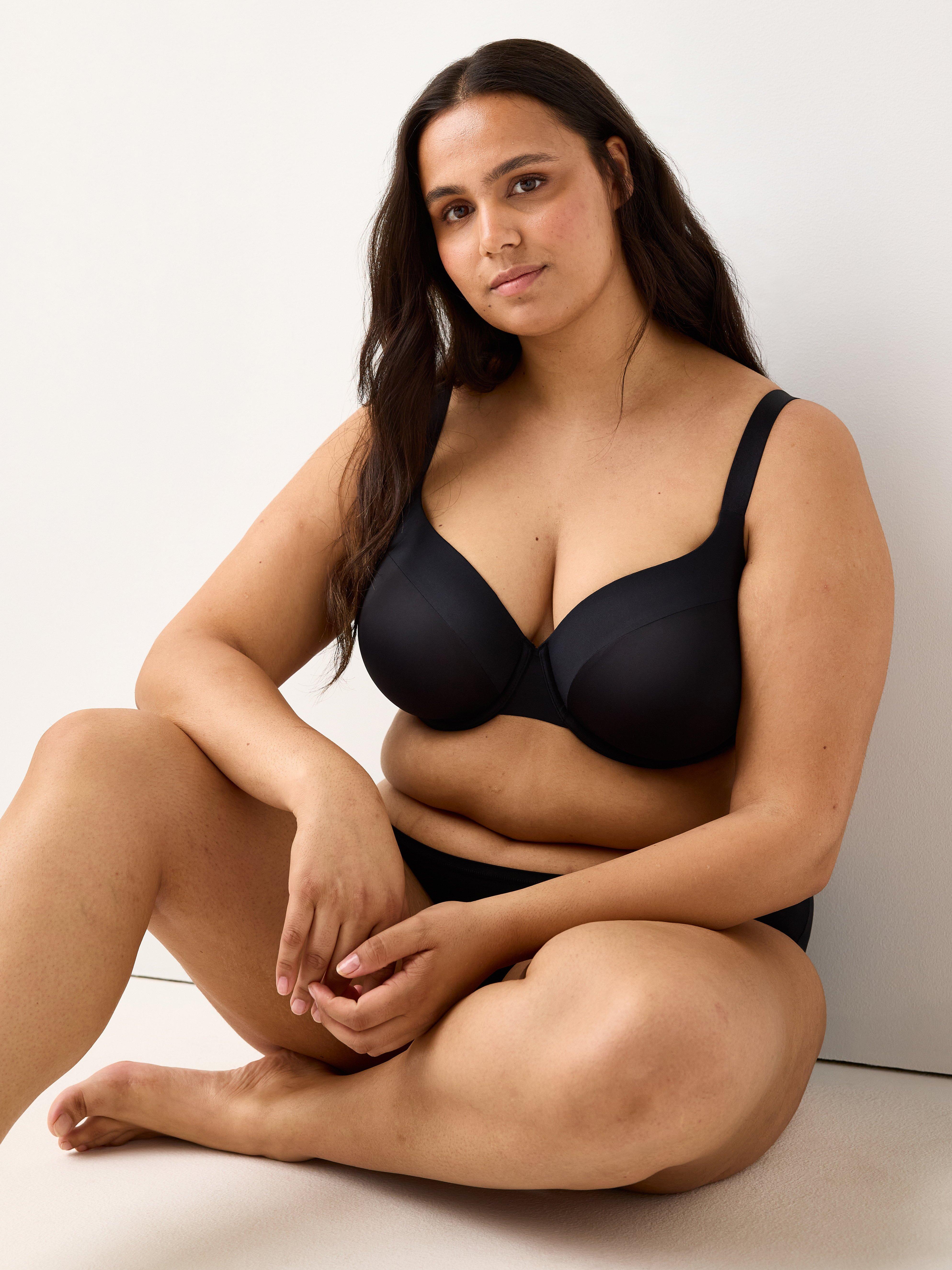 Dahlia T-shirt Bra - Lingerie - Black