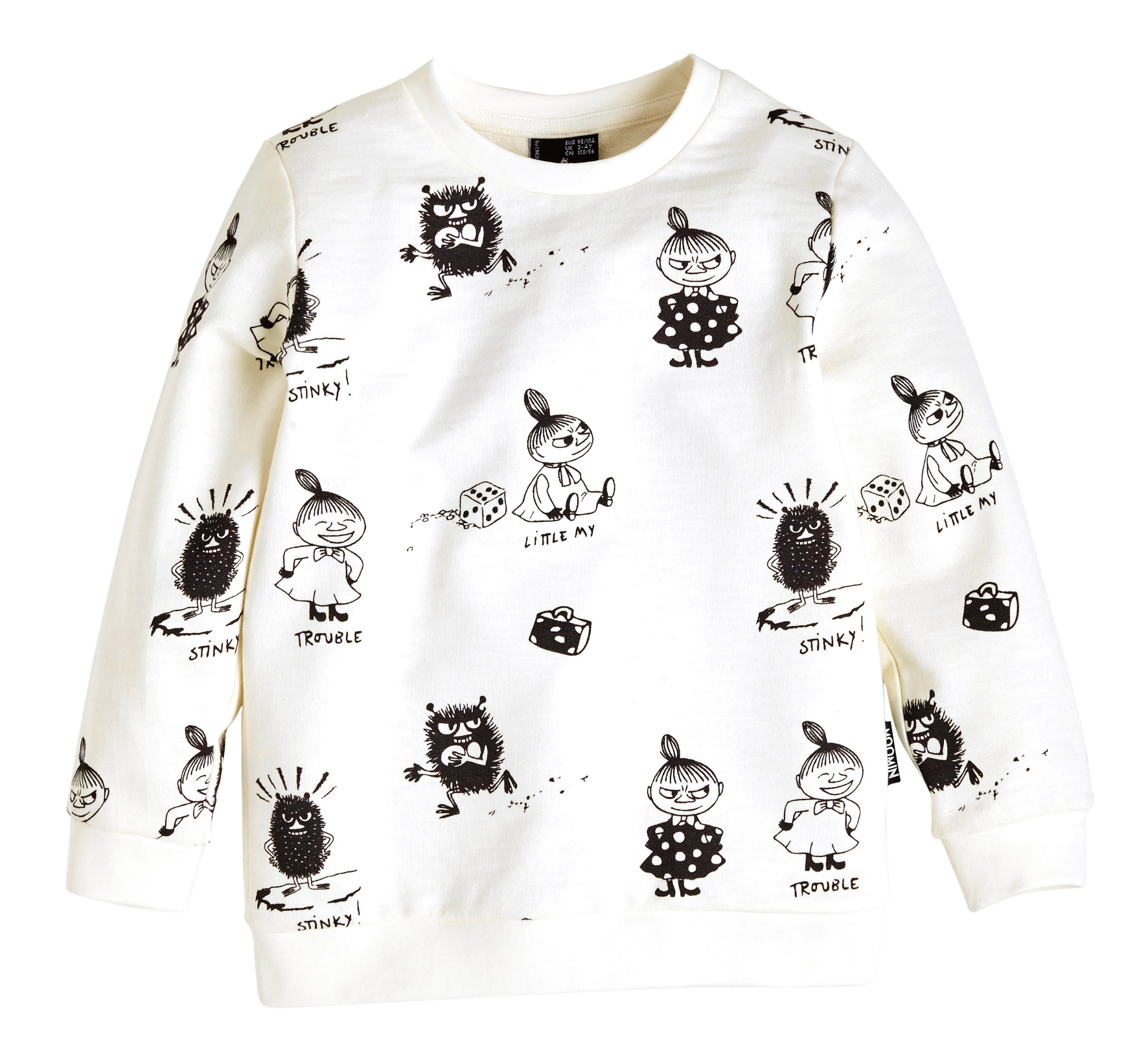 Patterned Sweatshirt