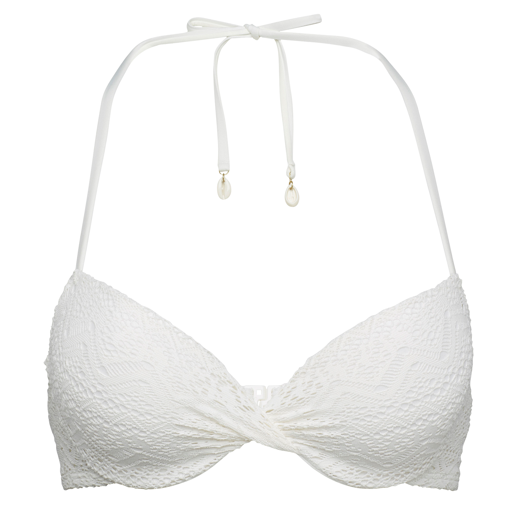 white swim bra