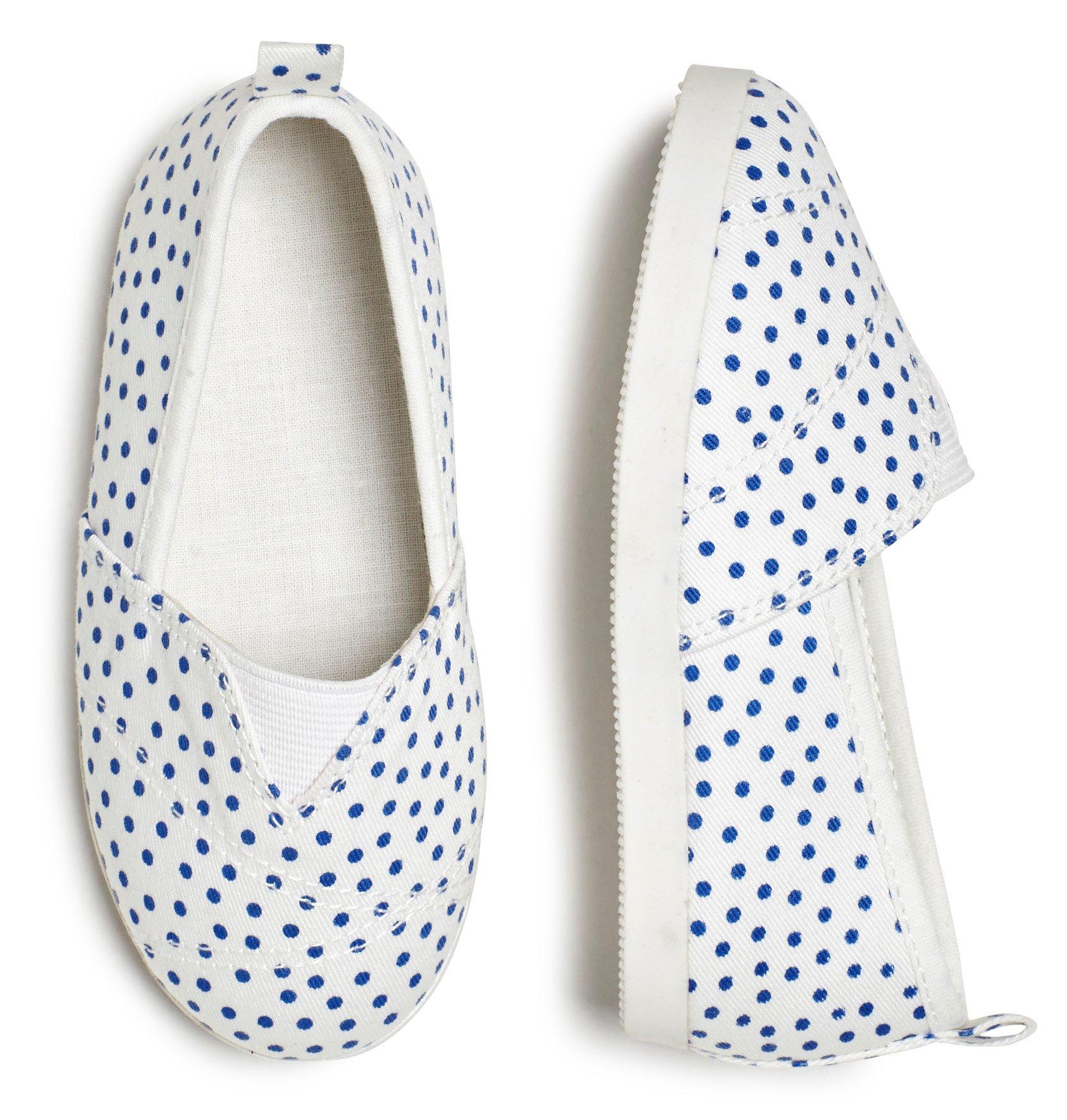 patterned canvas shoes