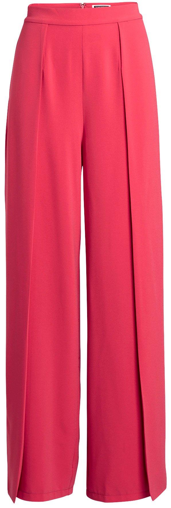 Vid bukse med folder