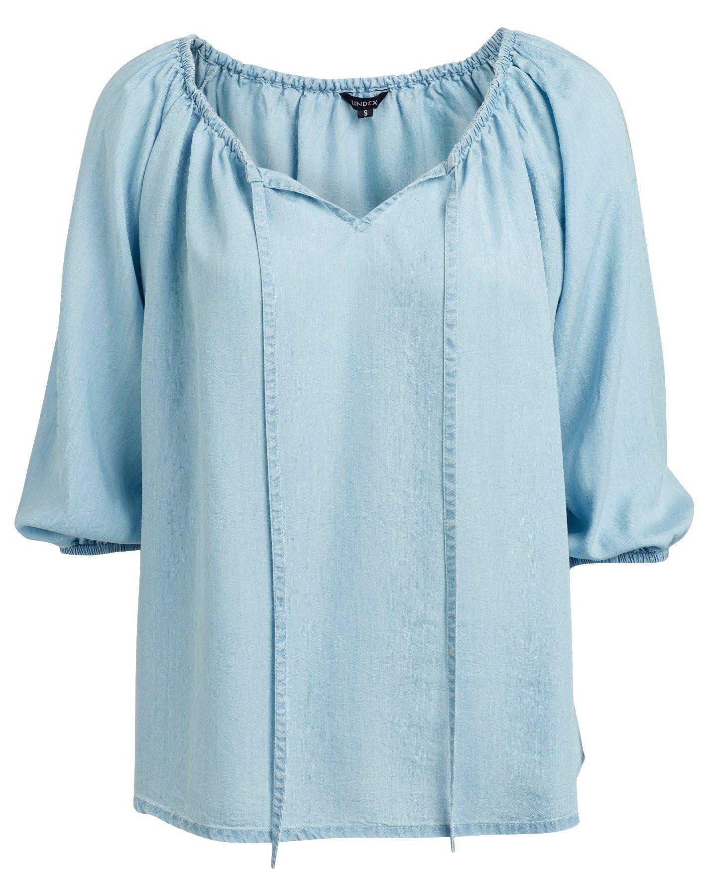 Lyocell Denim Blouse