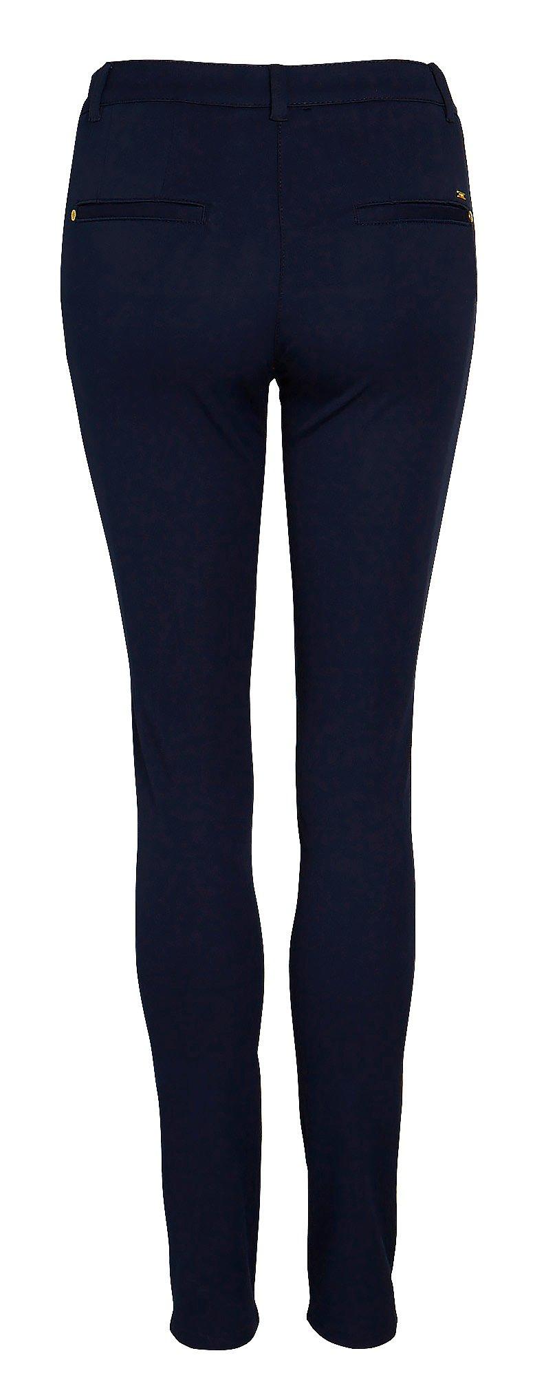 Navy blue skinny store trousers