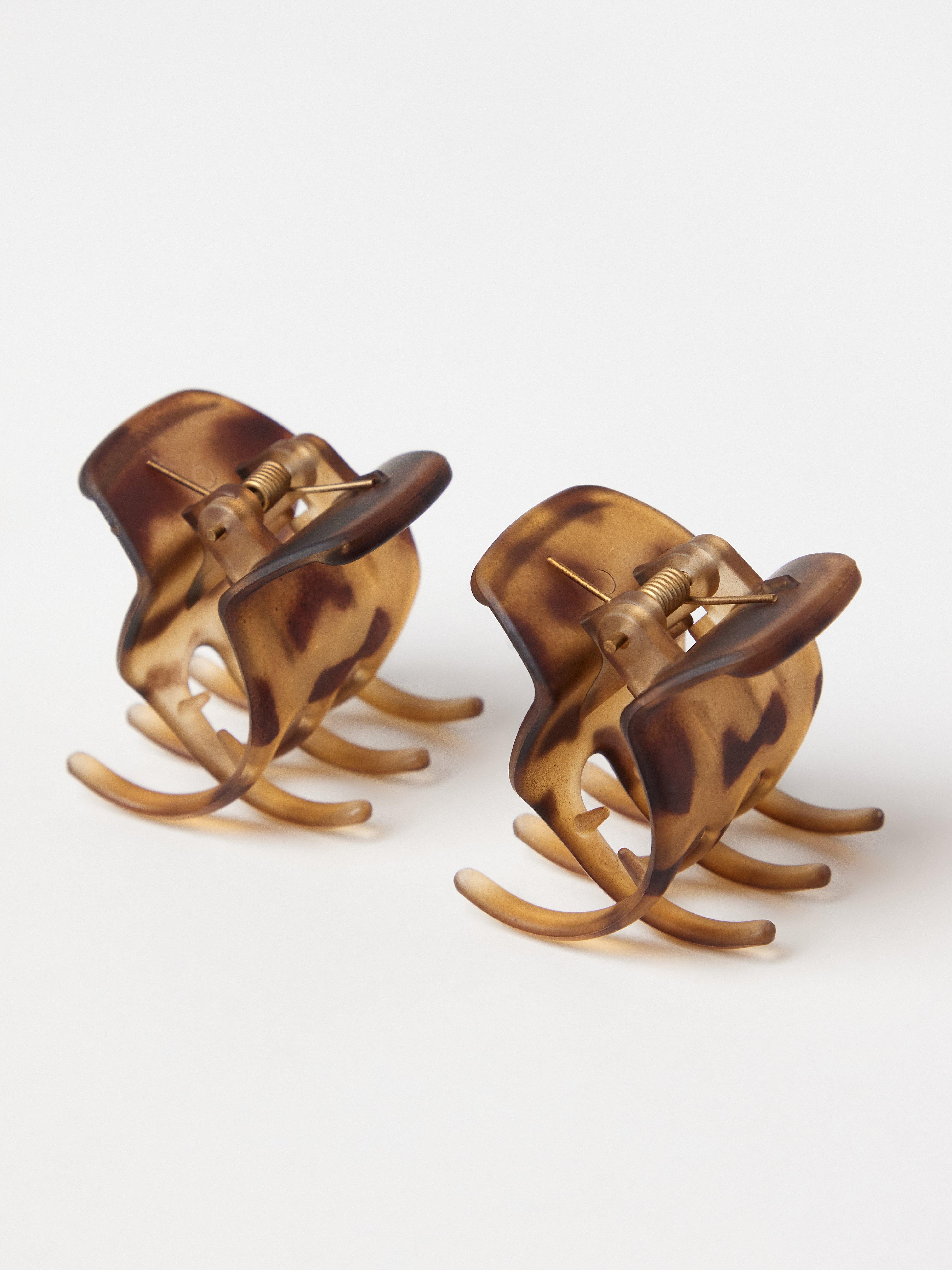 Hair Grip - Womens Wear - Brown