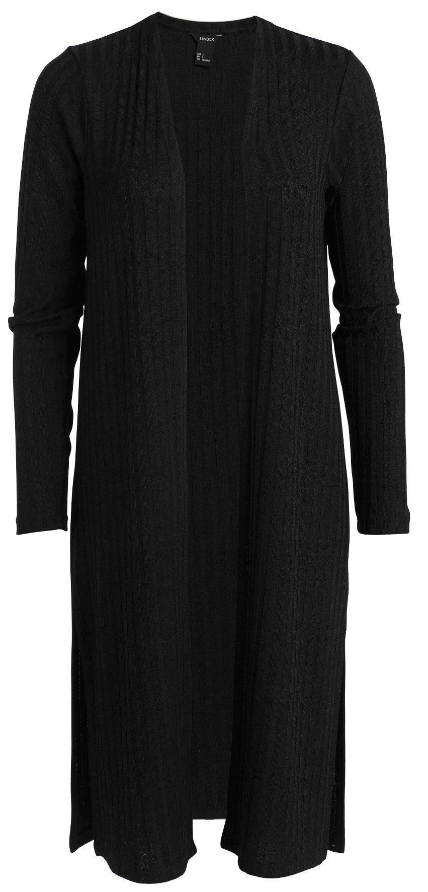 Ribbed Maxi Cardigan