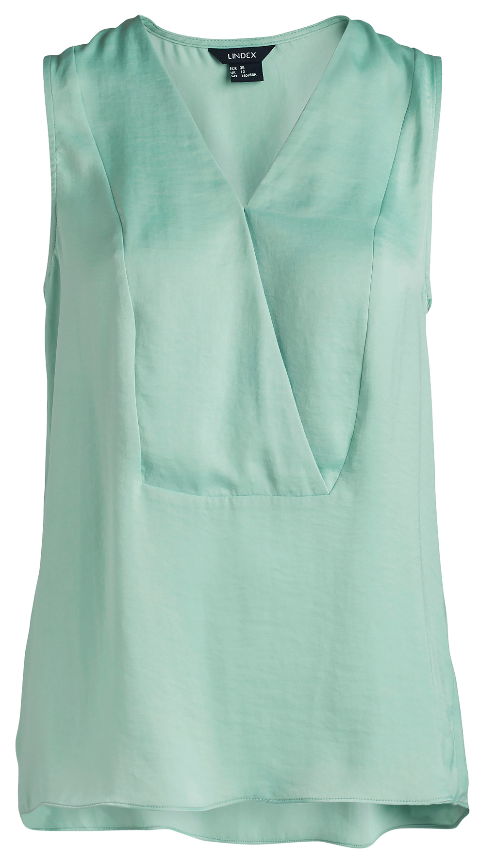 v neck satin blouse