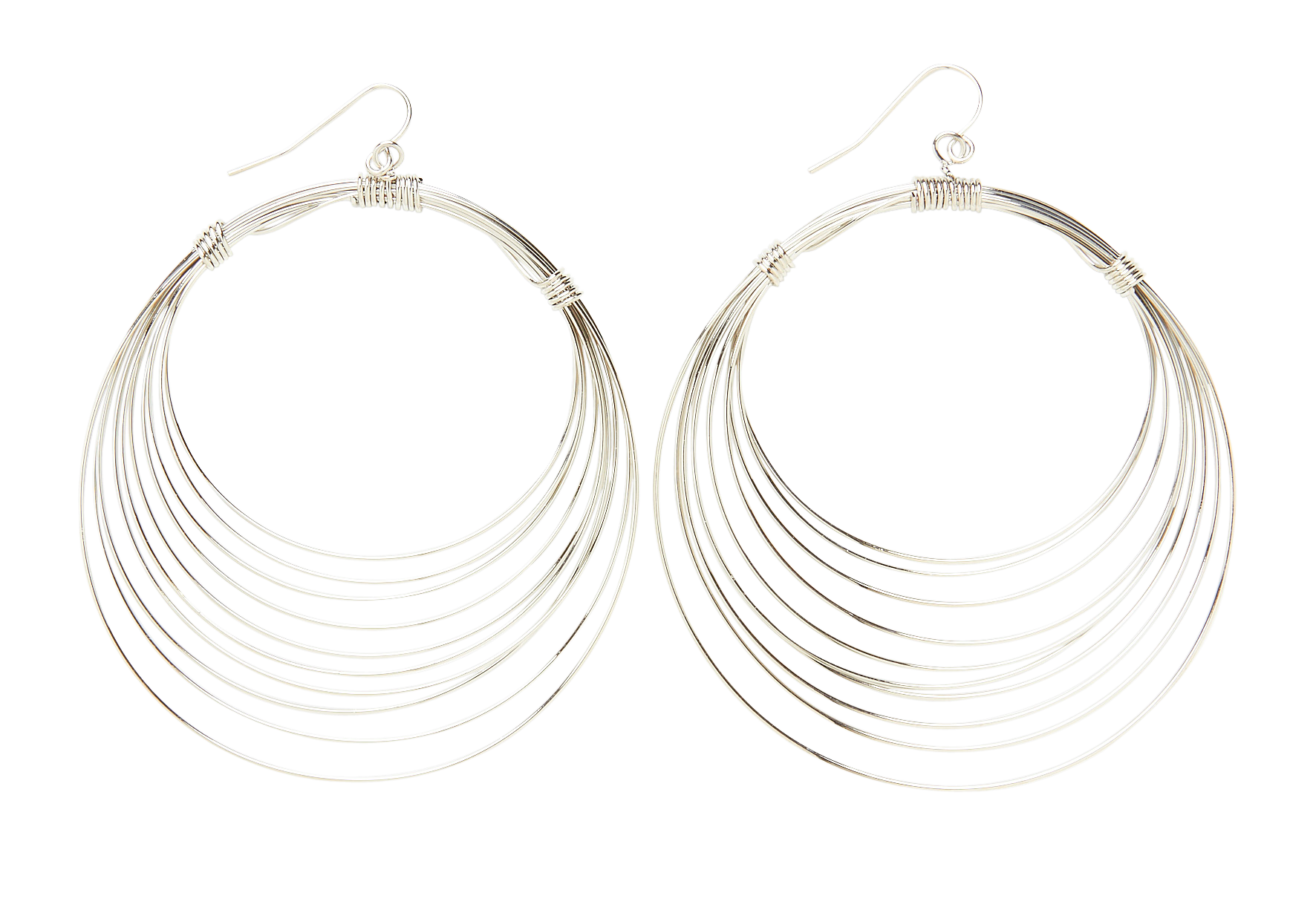 Round Metal Earrings