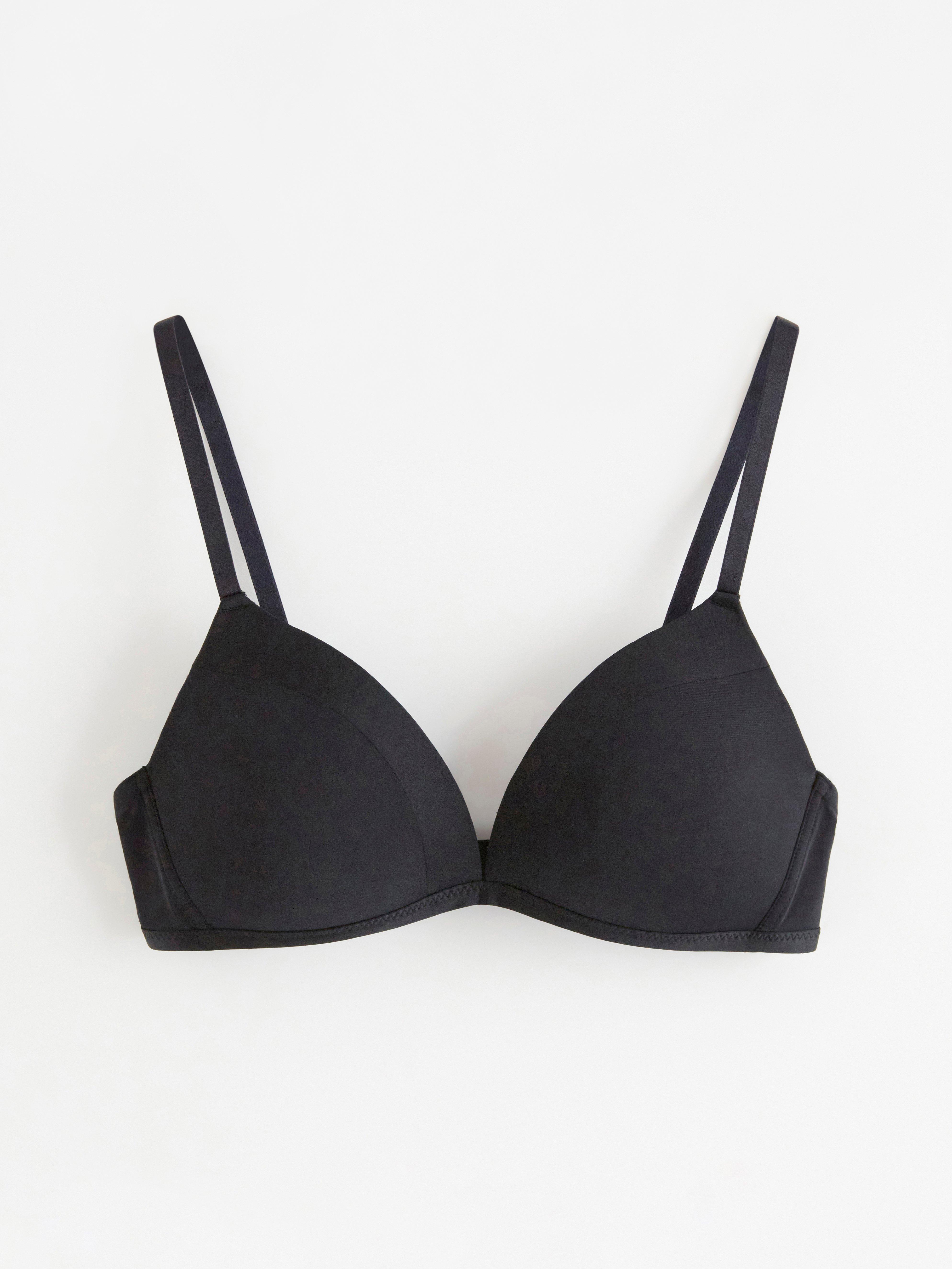 Mynta Wirefree Bra - Lingerie - Black