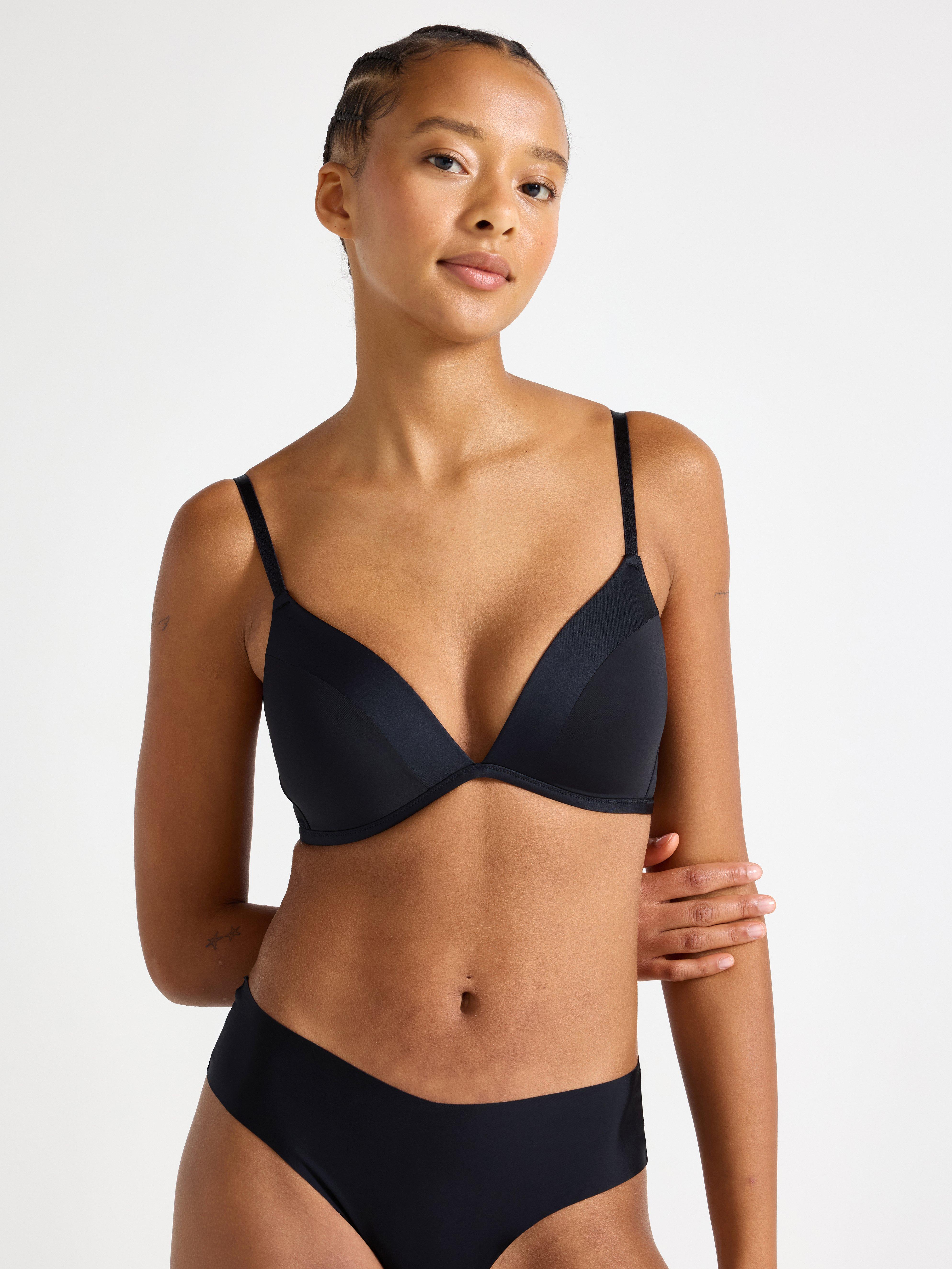 Mynta Wirefree Bra - Lingerie - Black