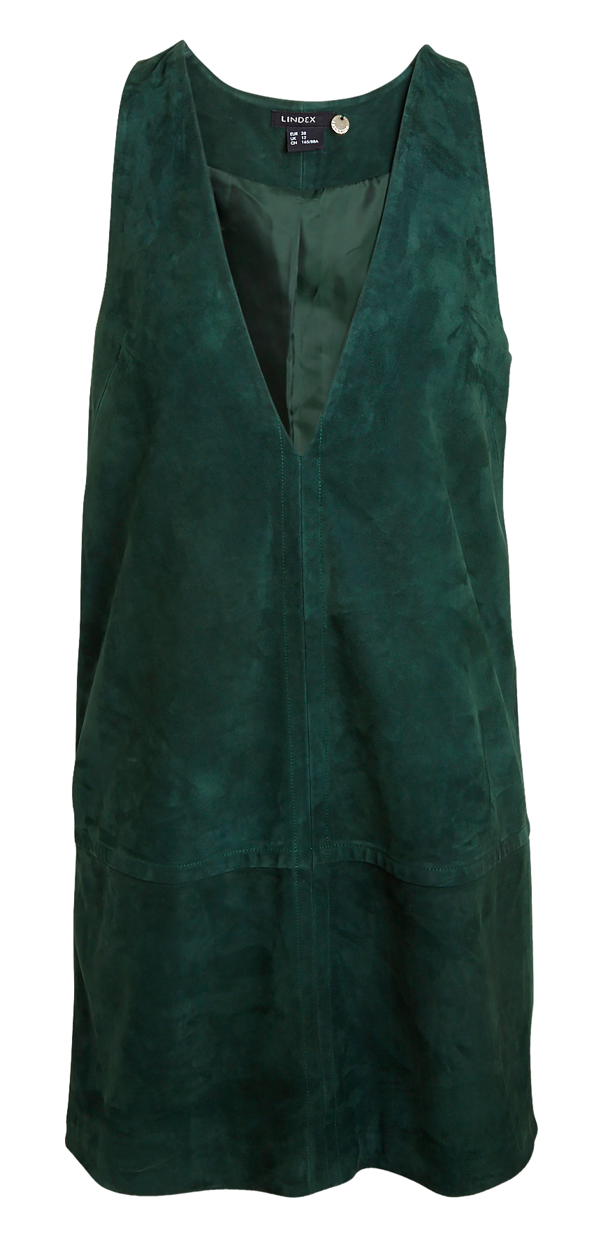 Sleeveless Suede Dress