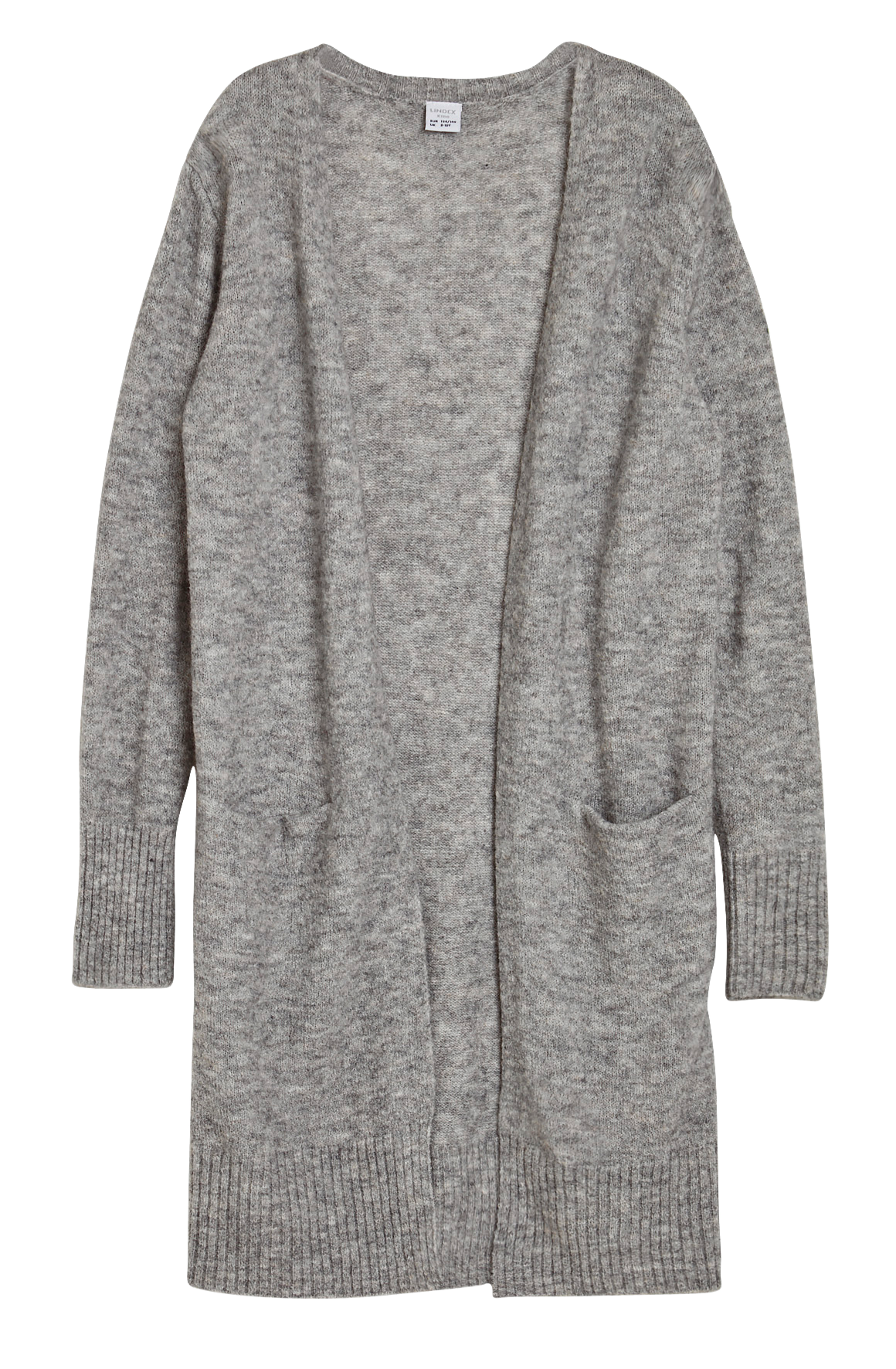 Lång finstickad kofta