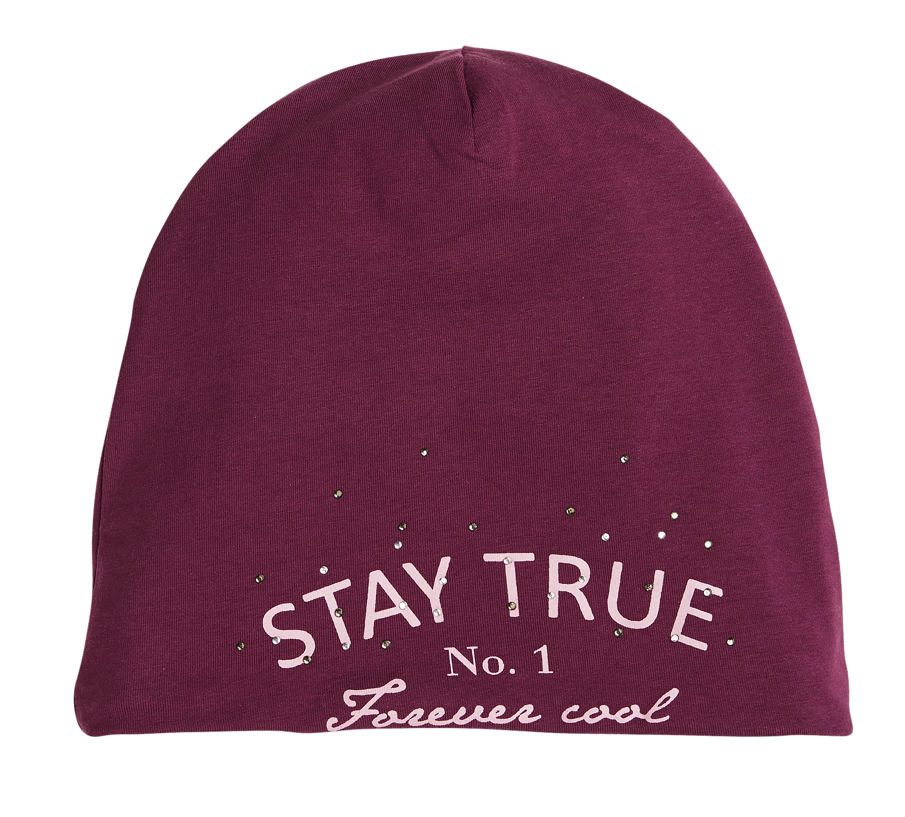 Žerzejová čepice s potiskem