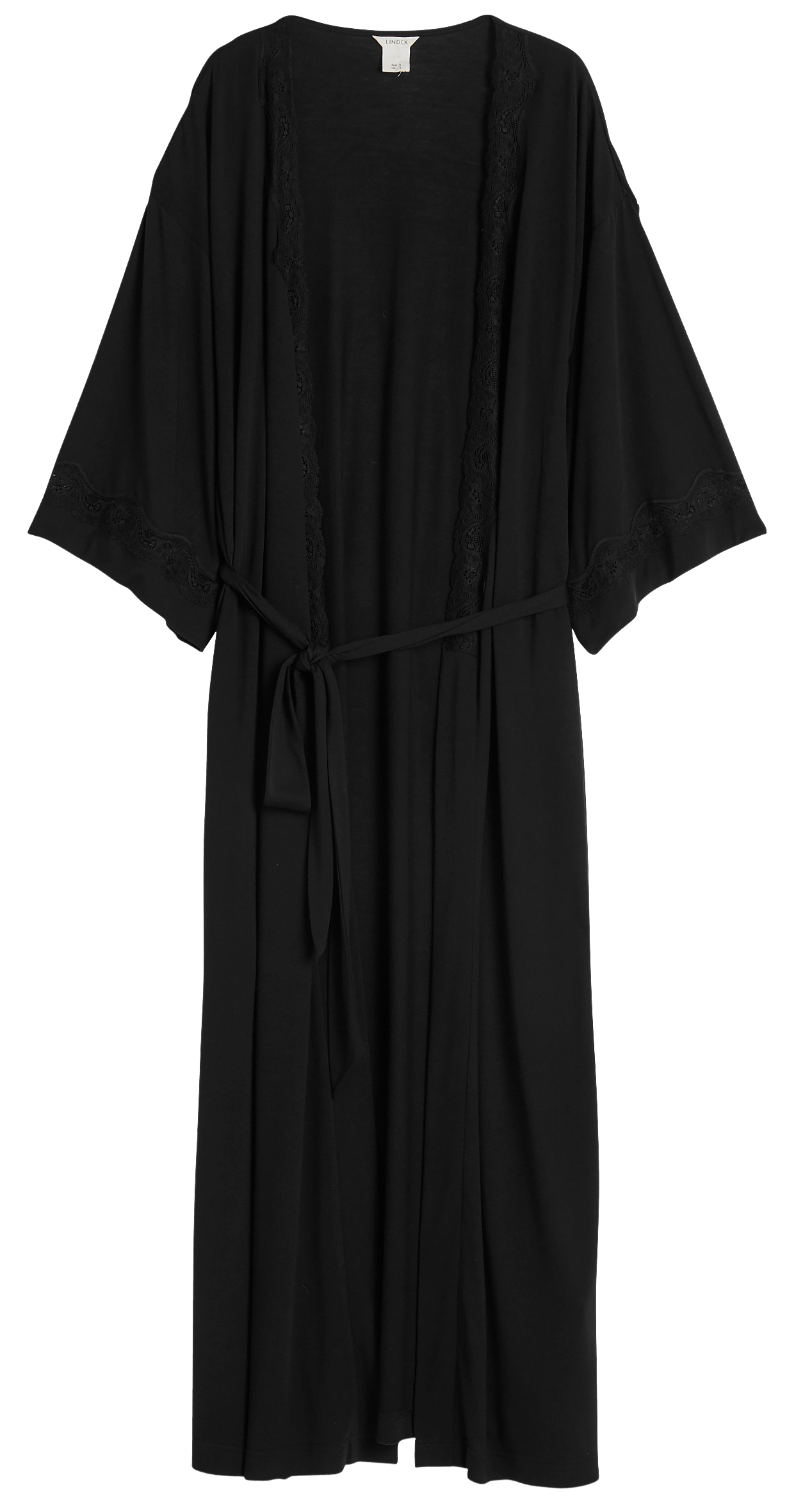 Lång kimono i trikå