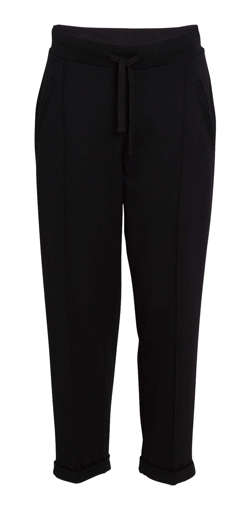 Nilkkapituiset trikoohousut