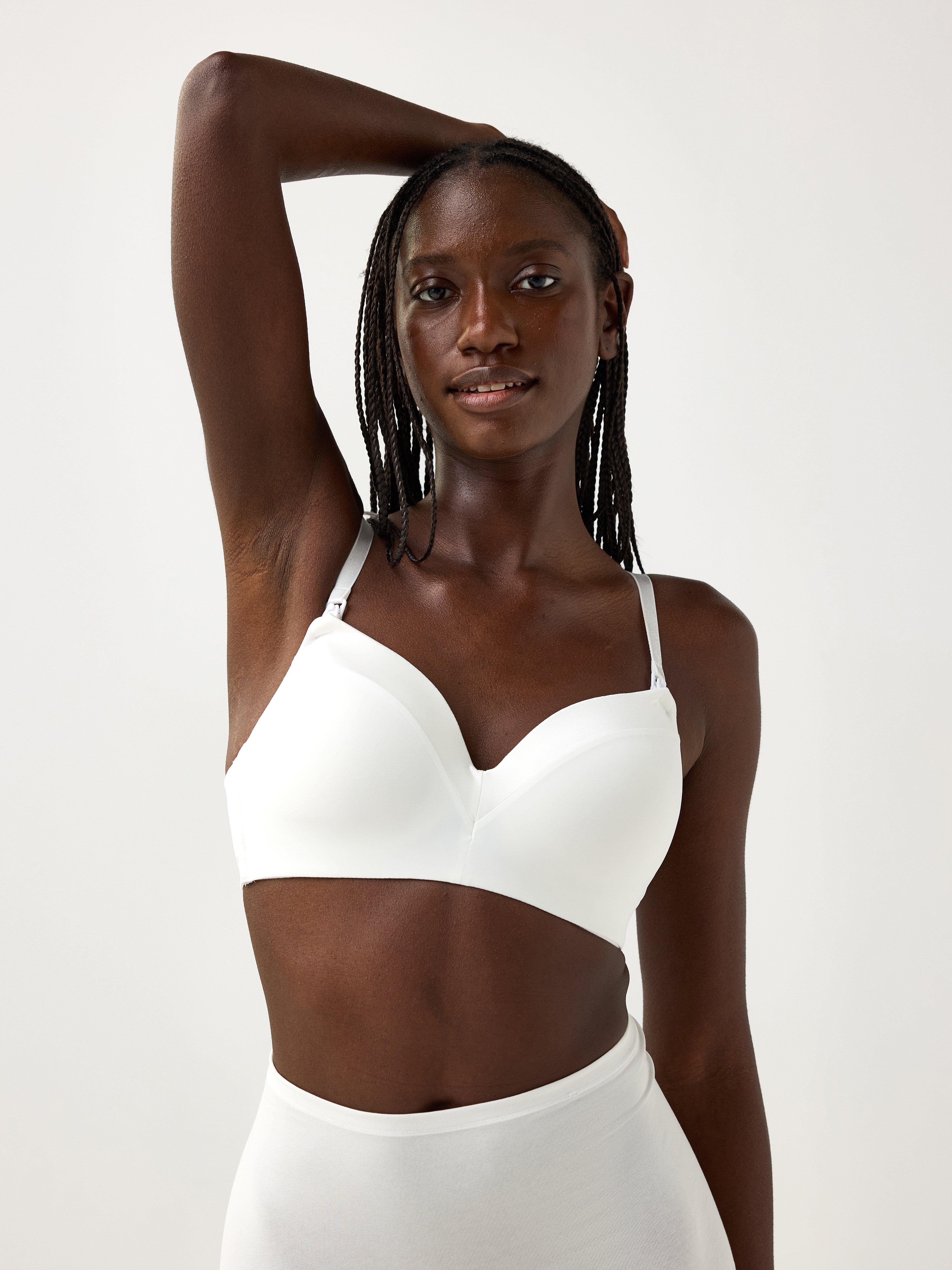 Bøjlefri bh - Undertøj - Hvid