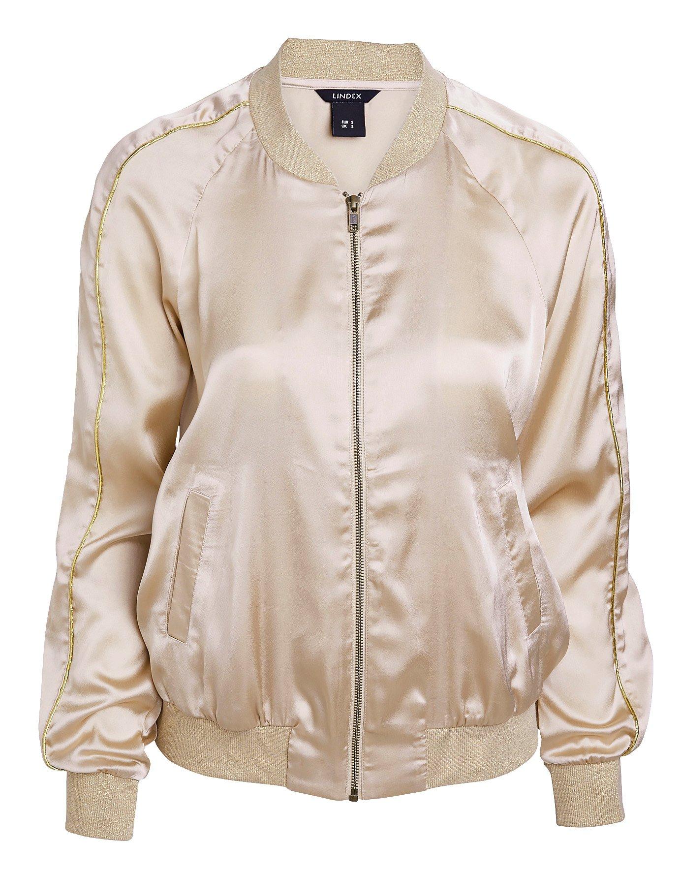 Bomberjacka i satin
