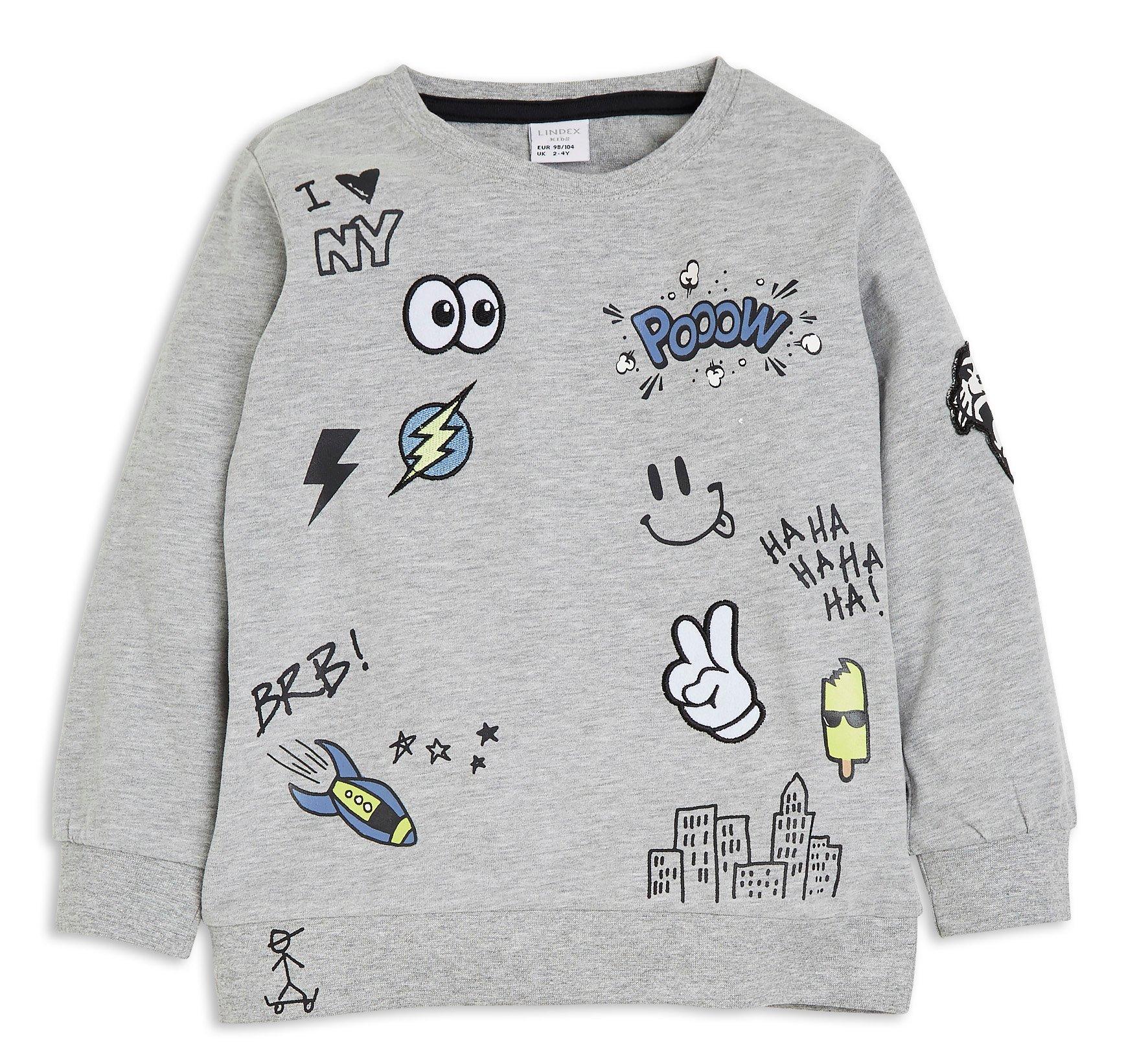 Collegegenser med trykk