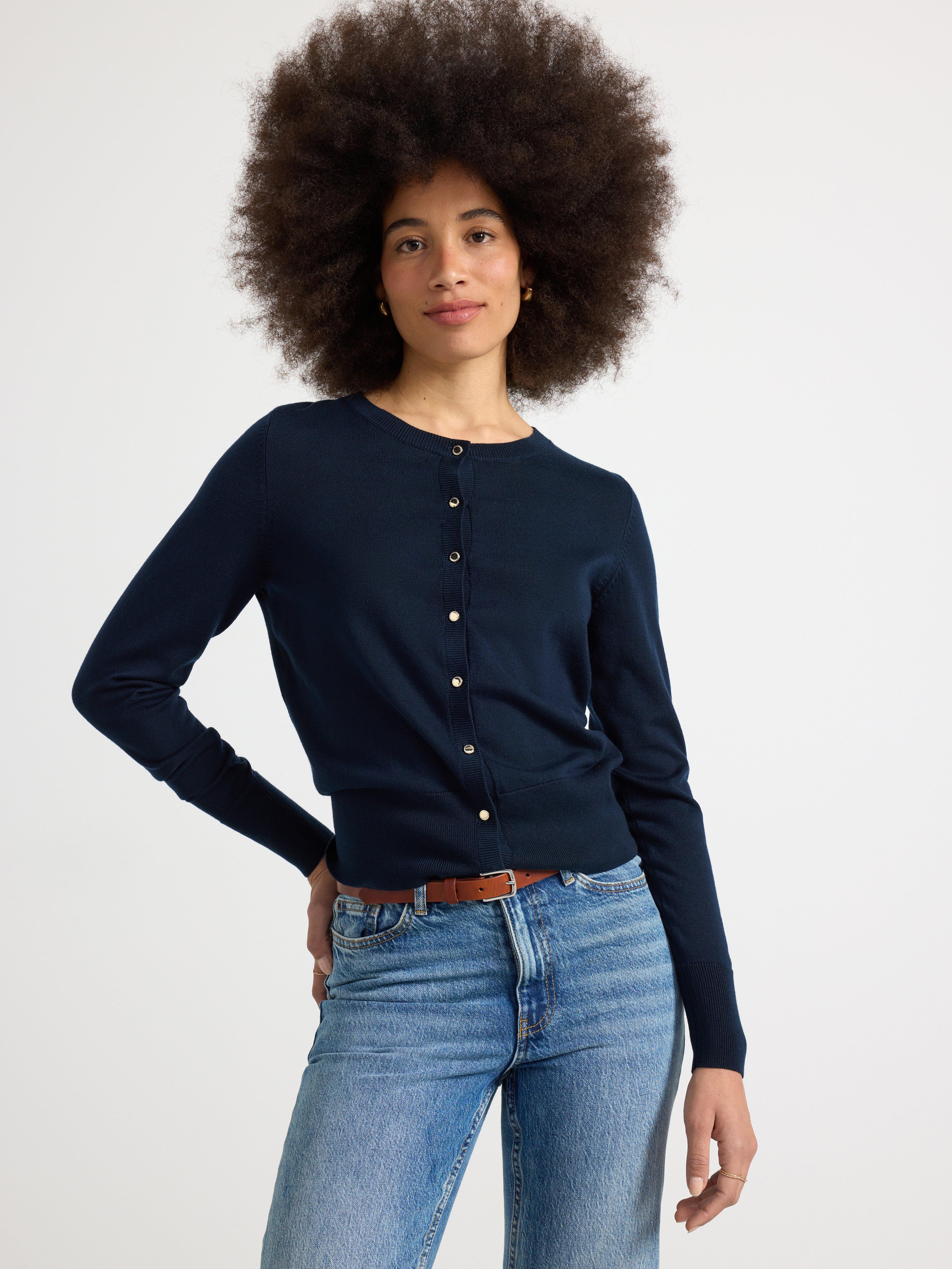 Cardigan - Womens Wear - Blue