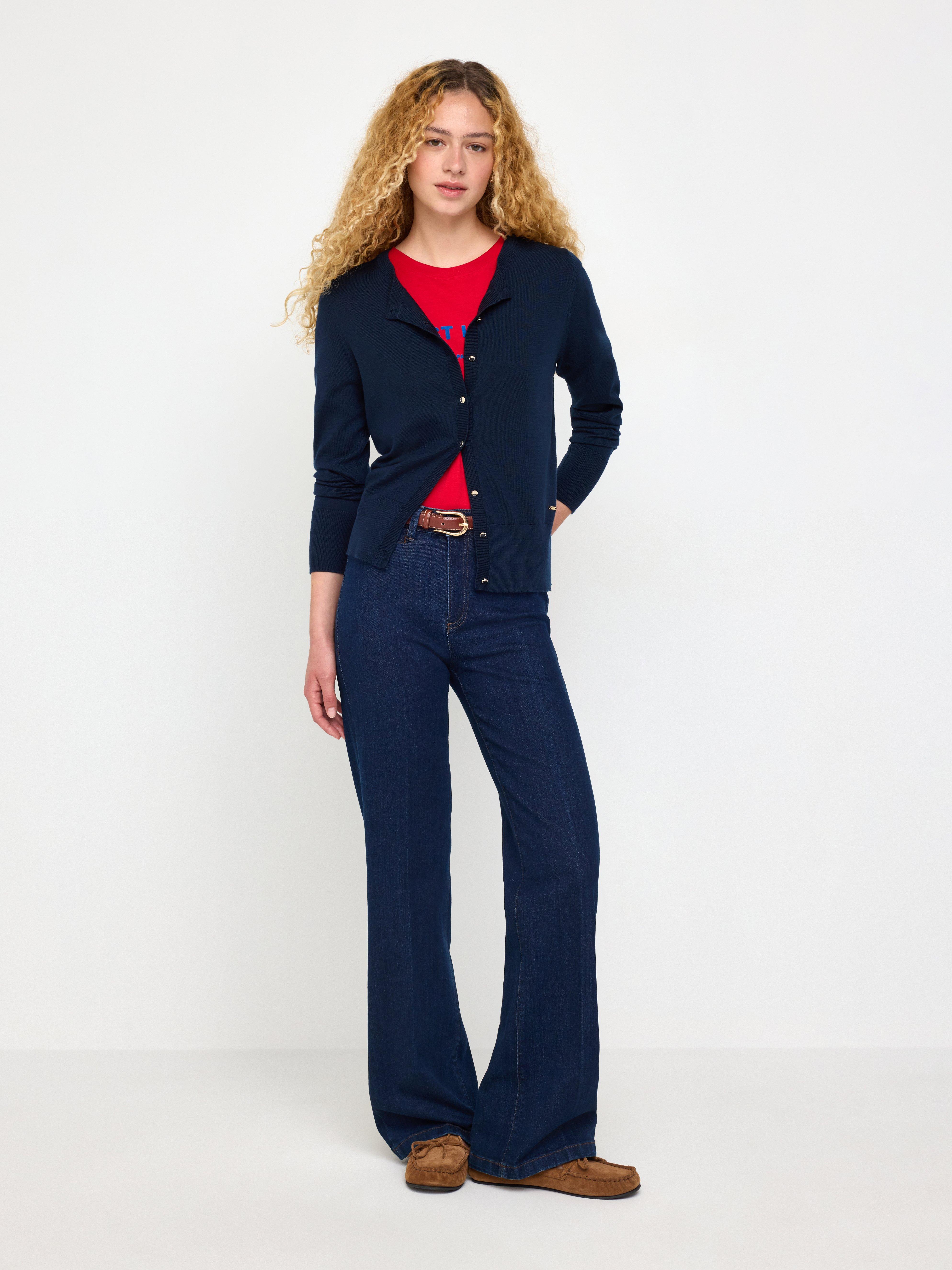 Cardigan - Womens Wear - Blue