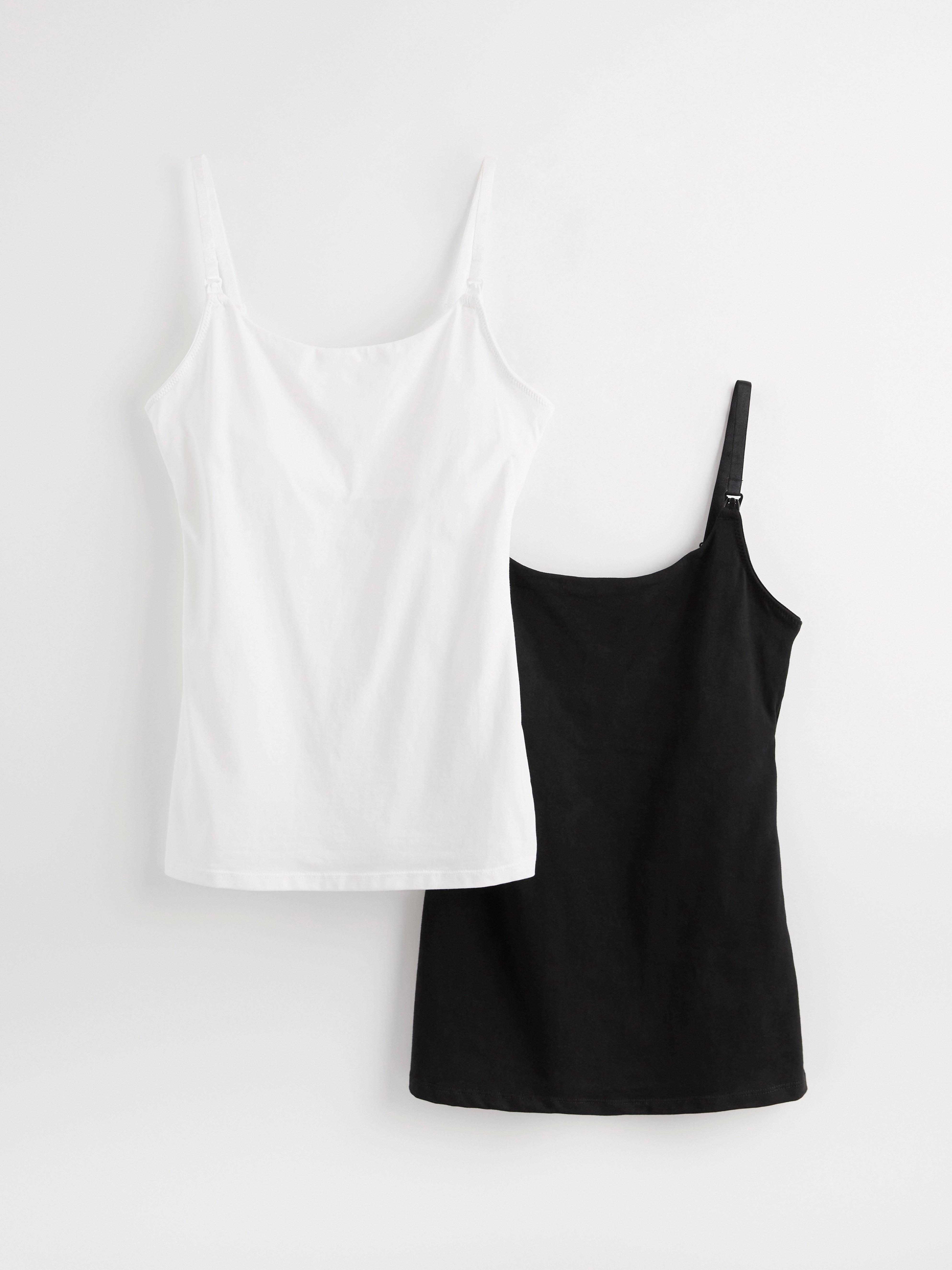 Lindex 2 P Nursing Camisole Organic - Sleeveless tops 