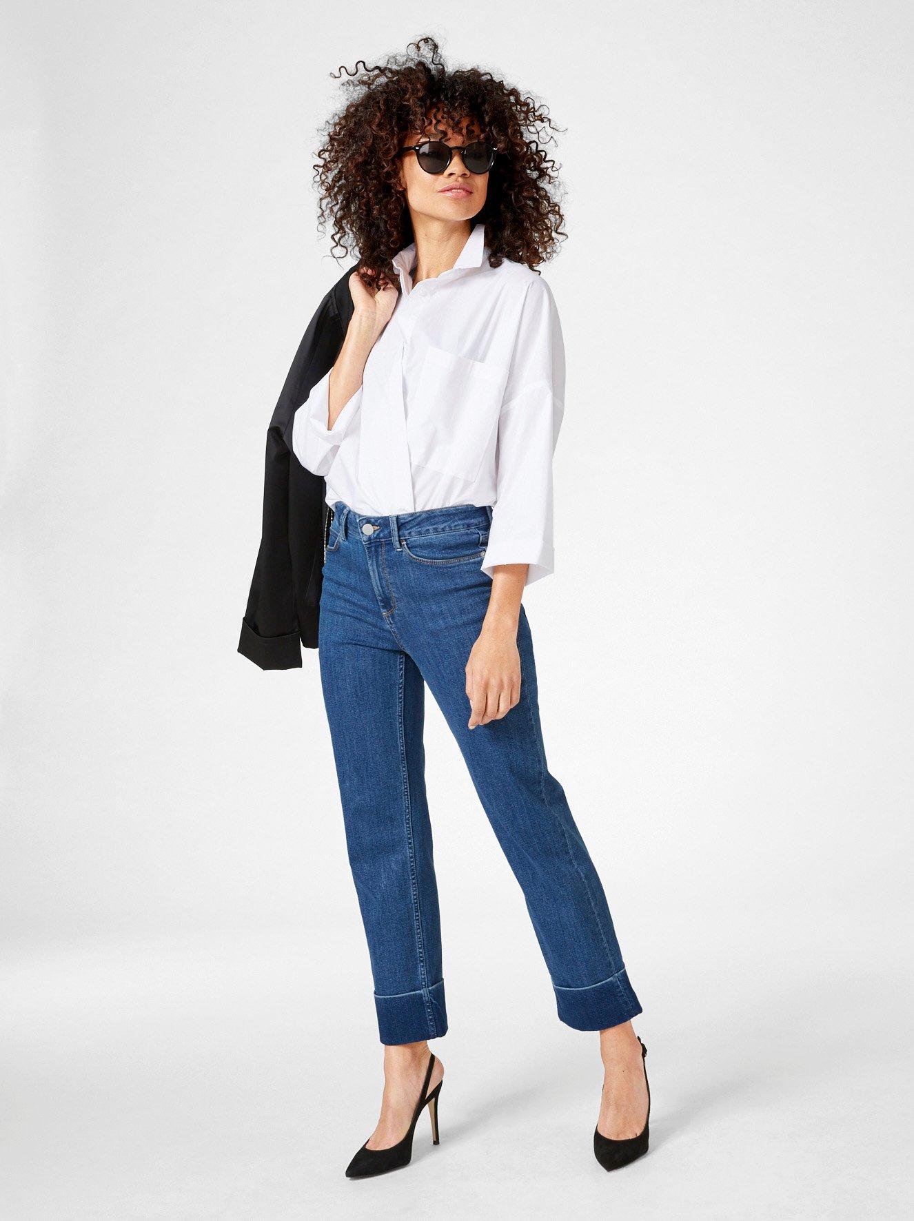 Slim High Ankle Jeans