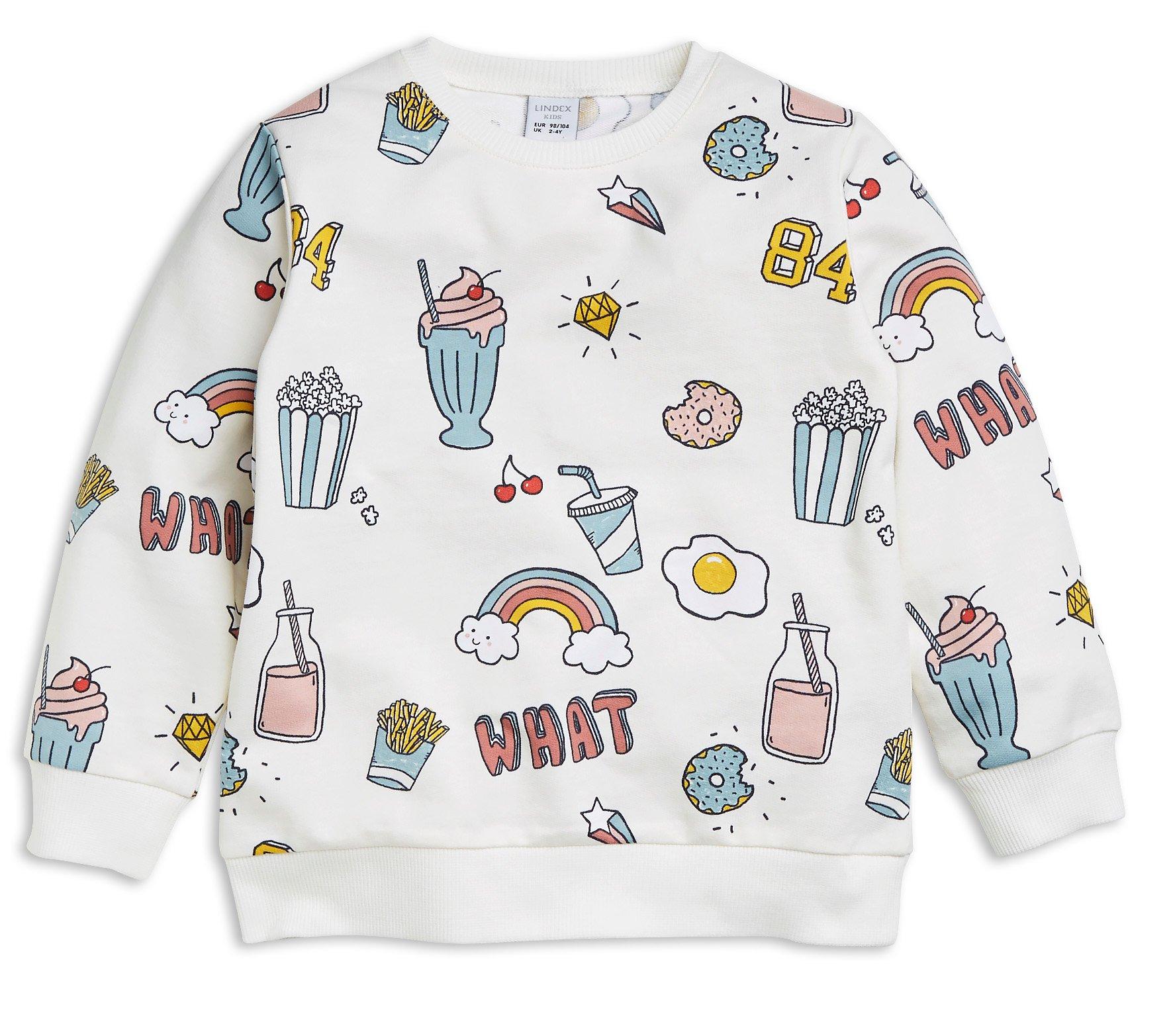 Collegepaita, jossa painatus