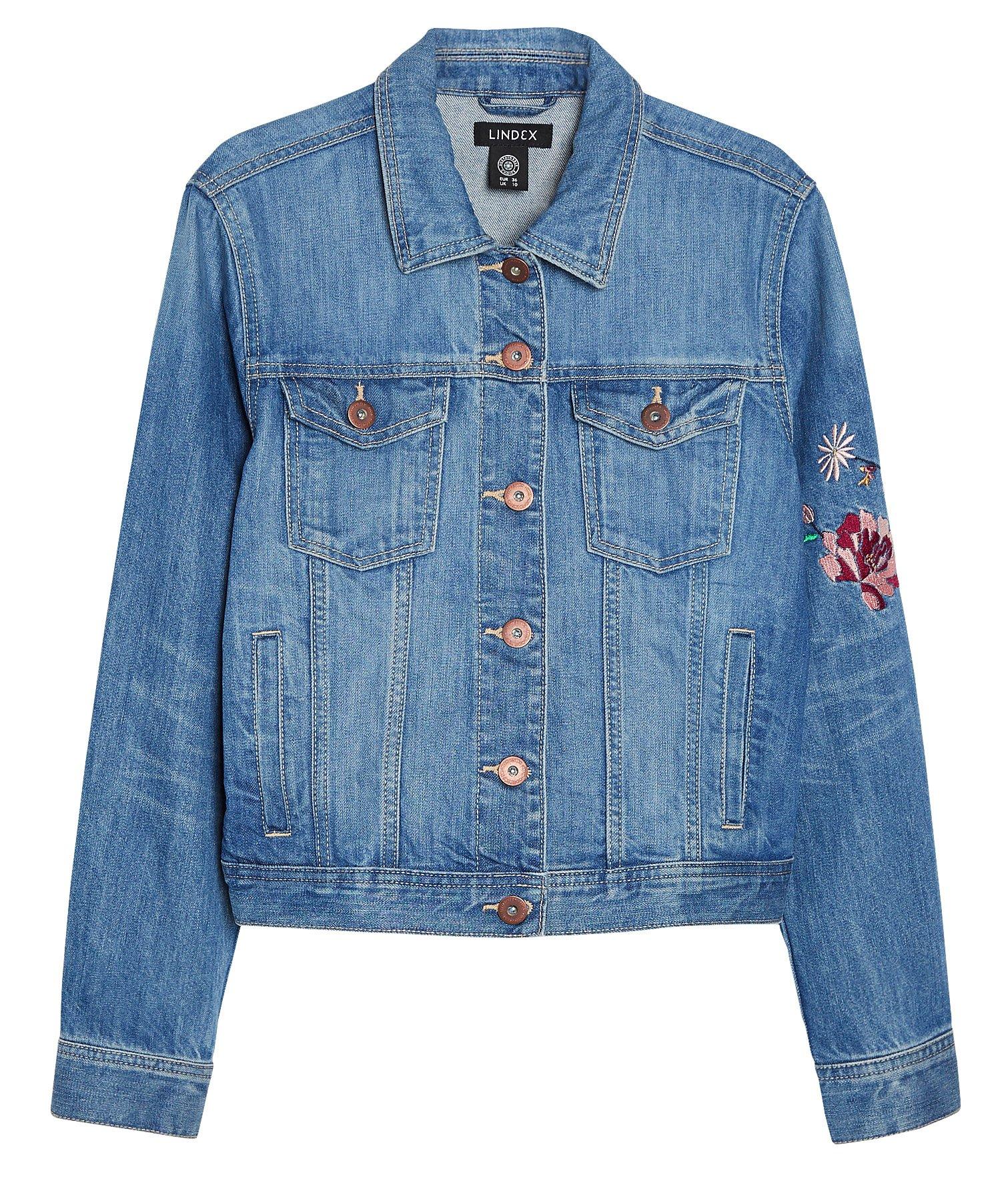 Embroidered Denim Jacket