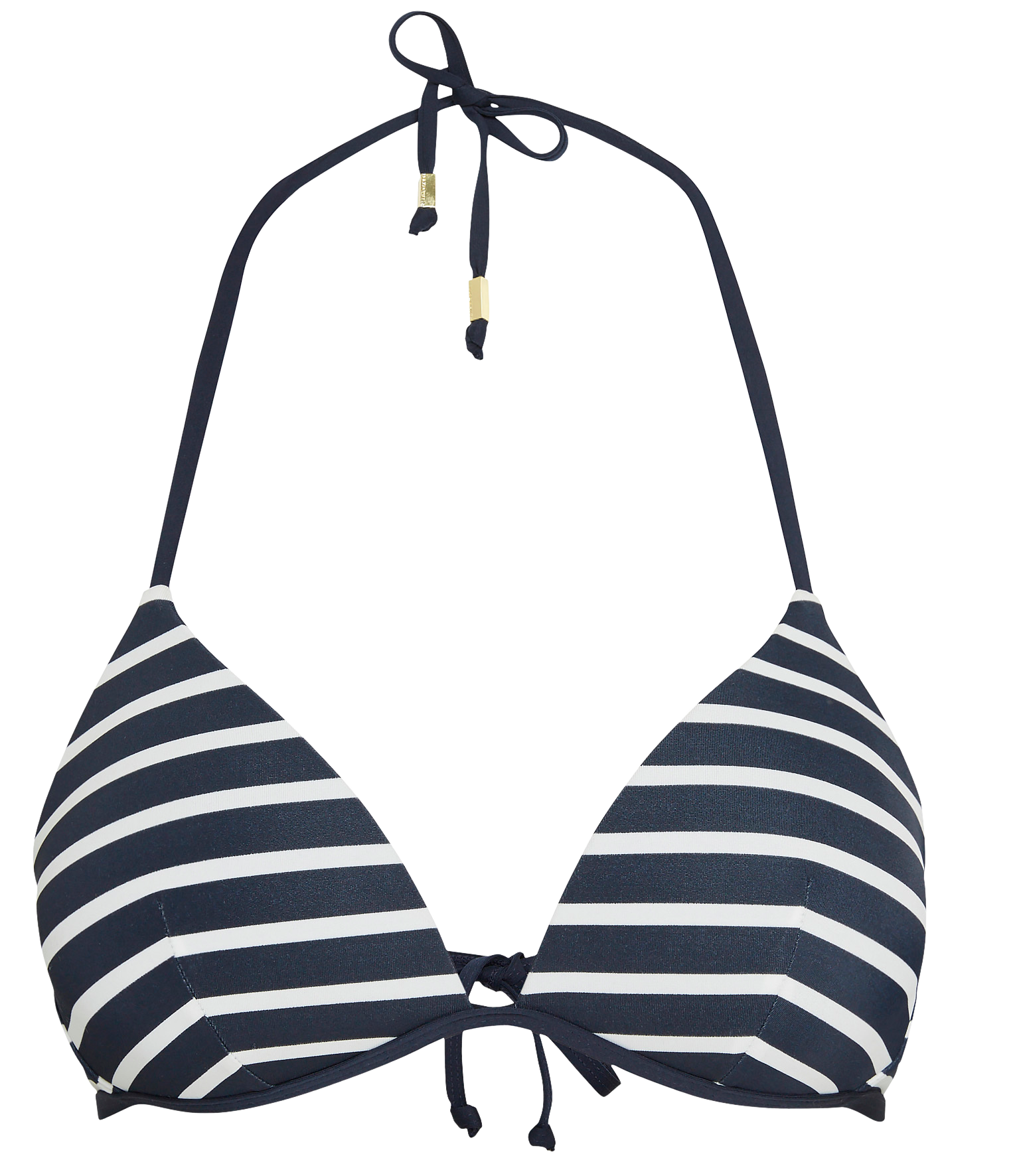 navy blue push up bikini top