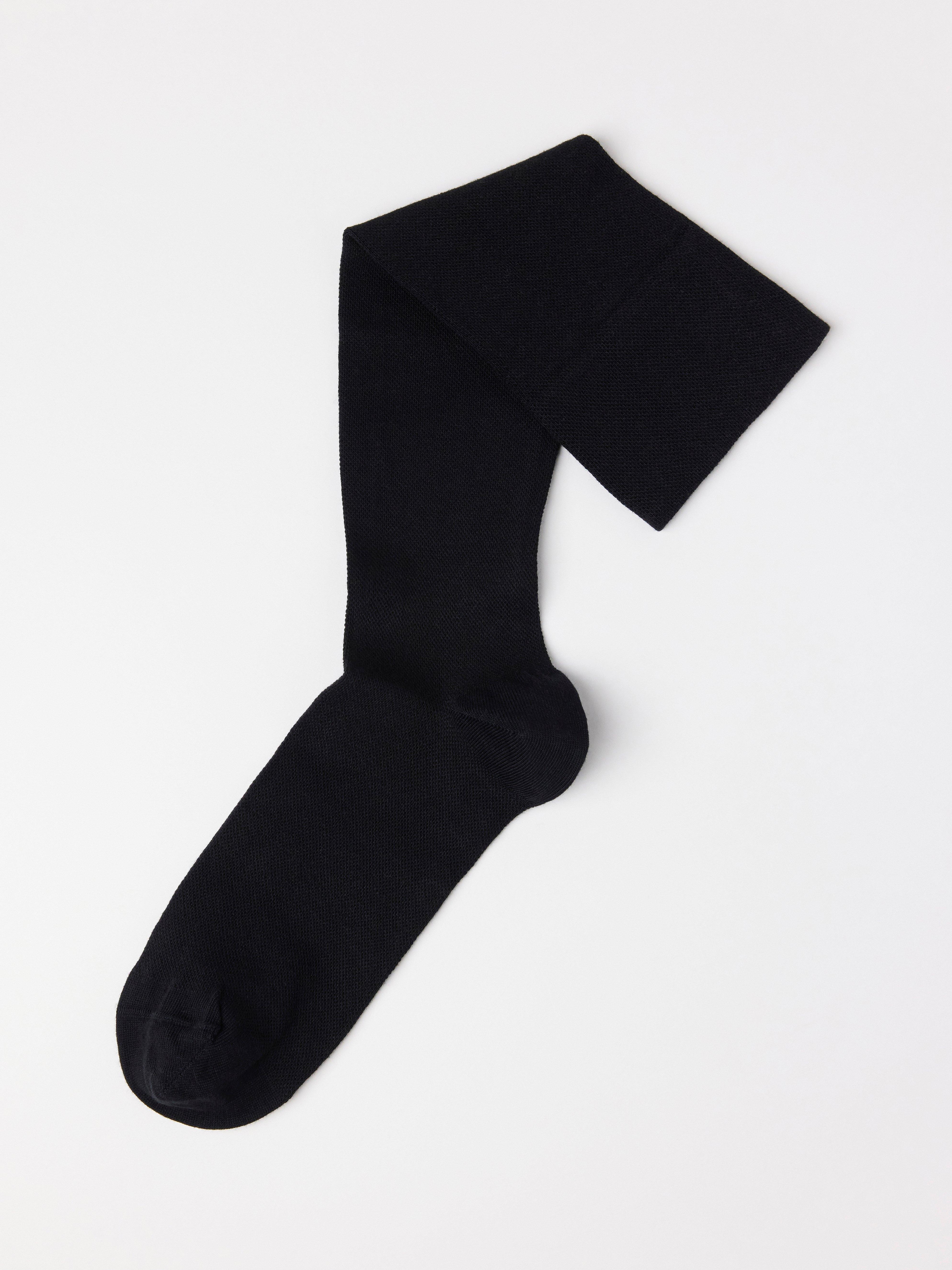 Support Knee Highs - Lingerie - Black