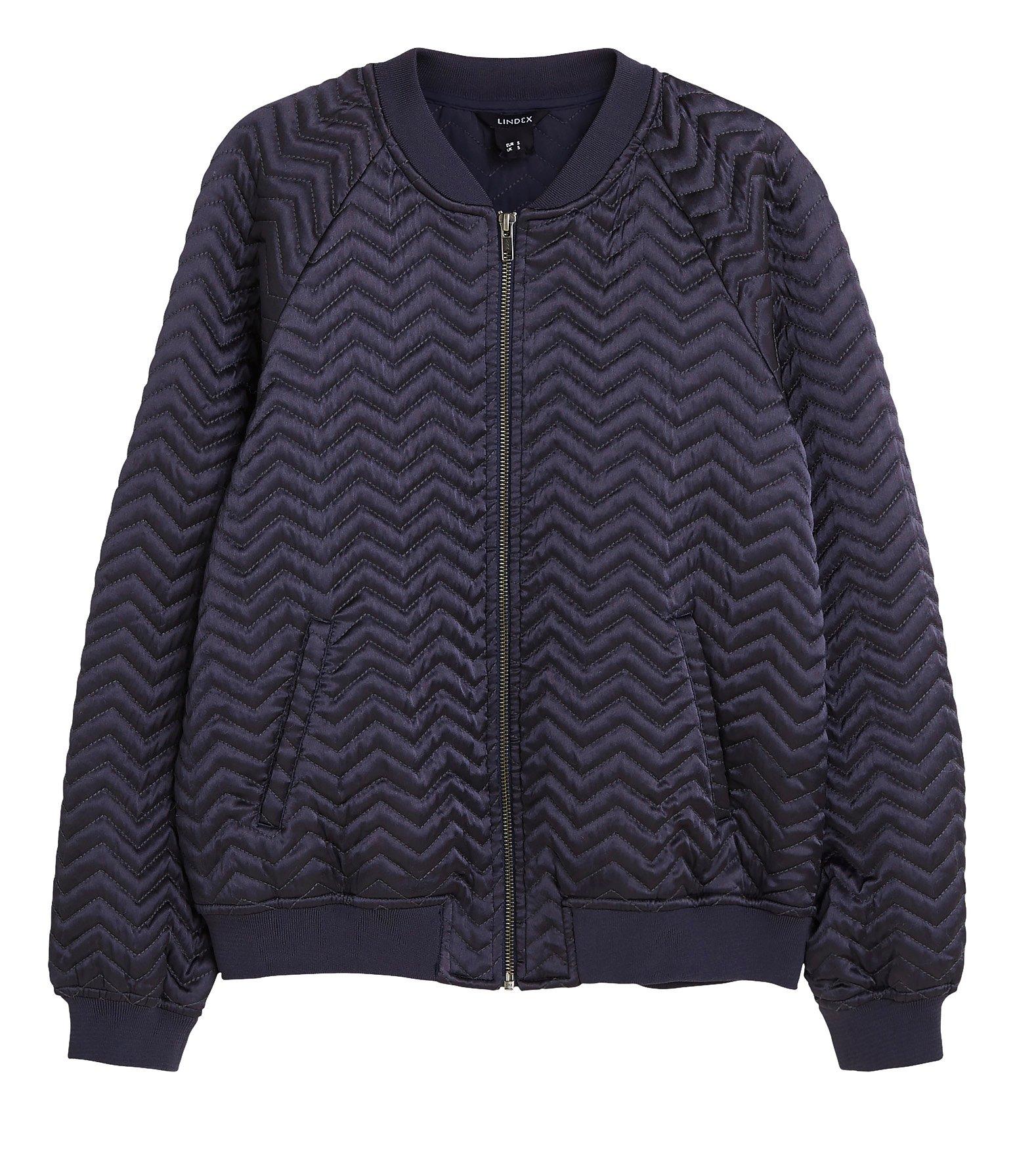 Quilted Bomber Jacket