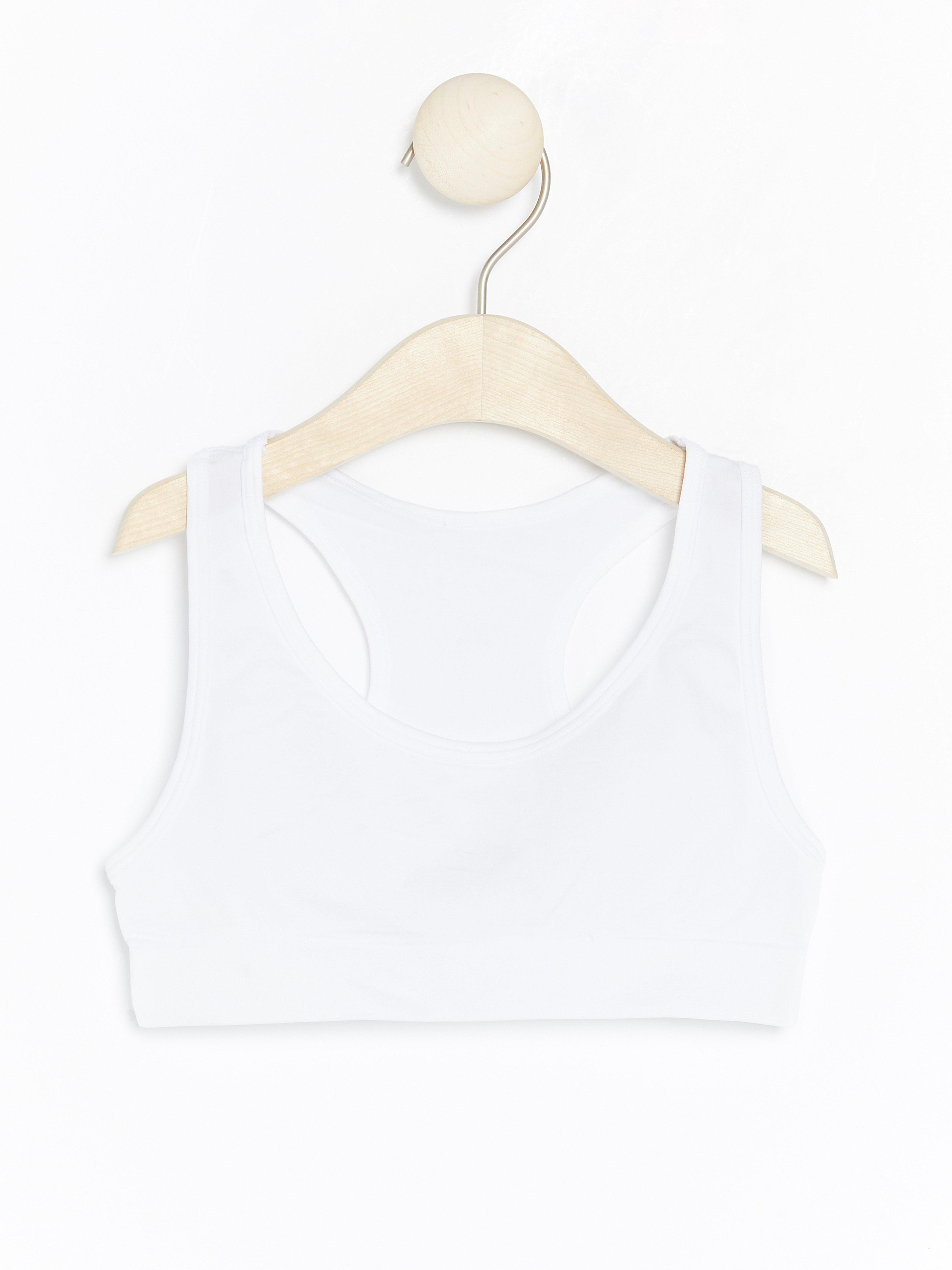 Kort topp - Barn - Vit